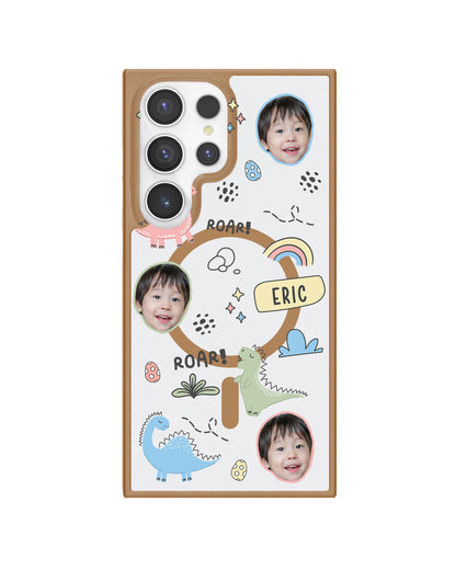 Android Rearguard Hybrid - Face Grid Dino