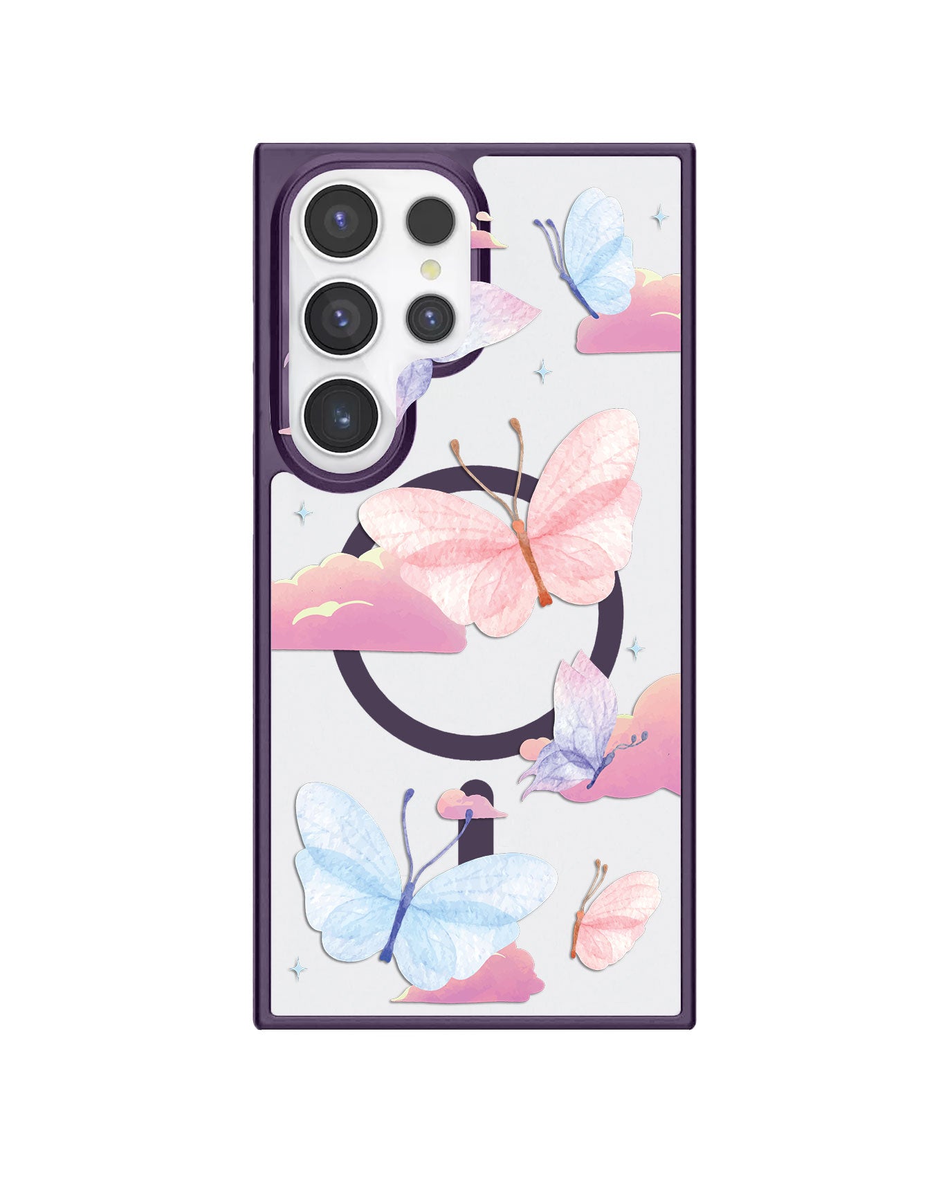 Android Rearguard Hybrid - Butterfly & Clouds
