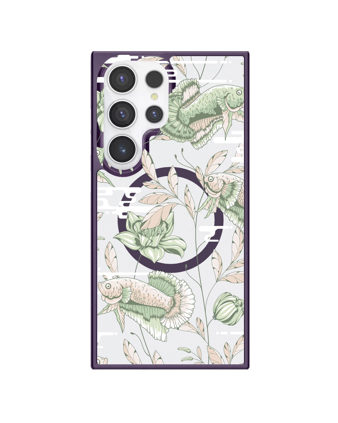 Android Rearguard Hybrid - Fish & Floral 6.0