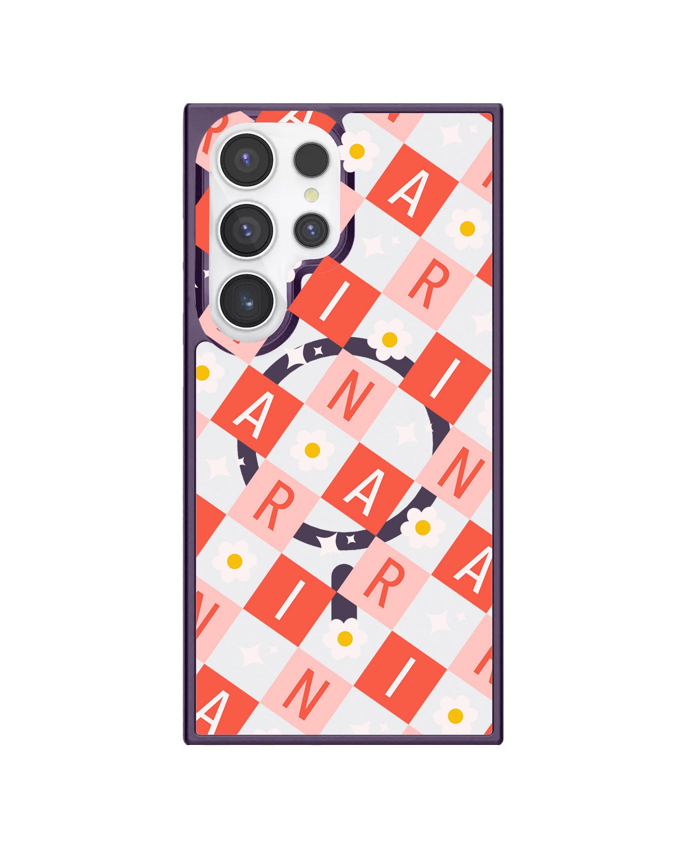 Android Rearguard Hybrid - CUSTOM MONOGRAM 3.0 Flower Grid 2.0