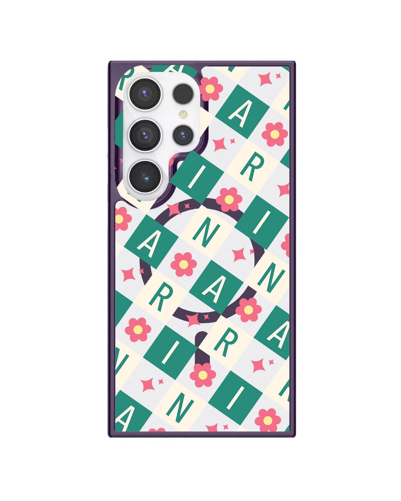 Android Rearguard Hybrid - CUSTOM MONOGRAM 3.0 Flower Grid 4.0