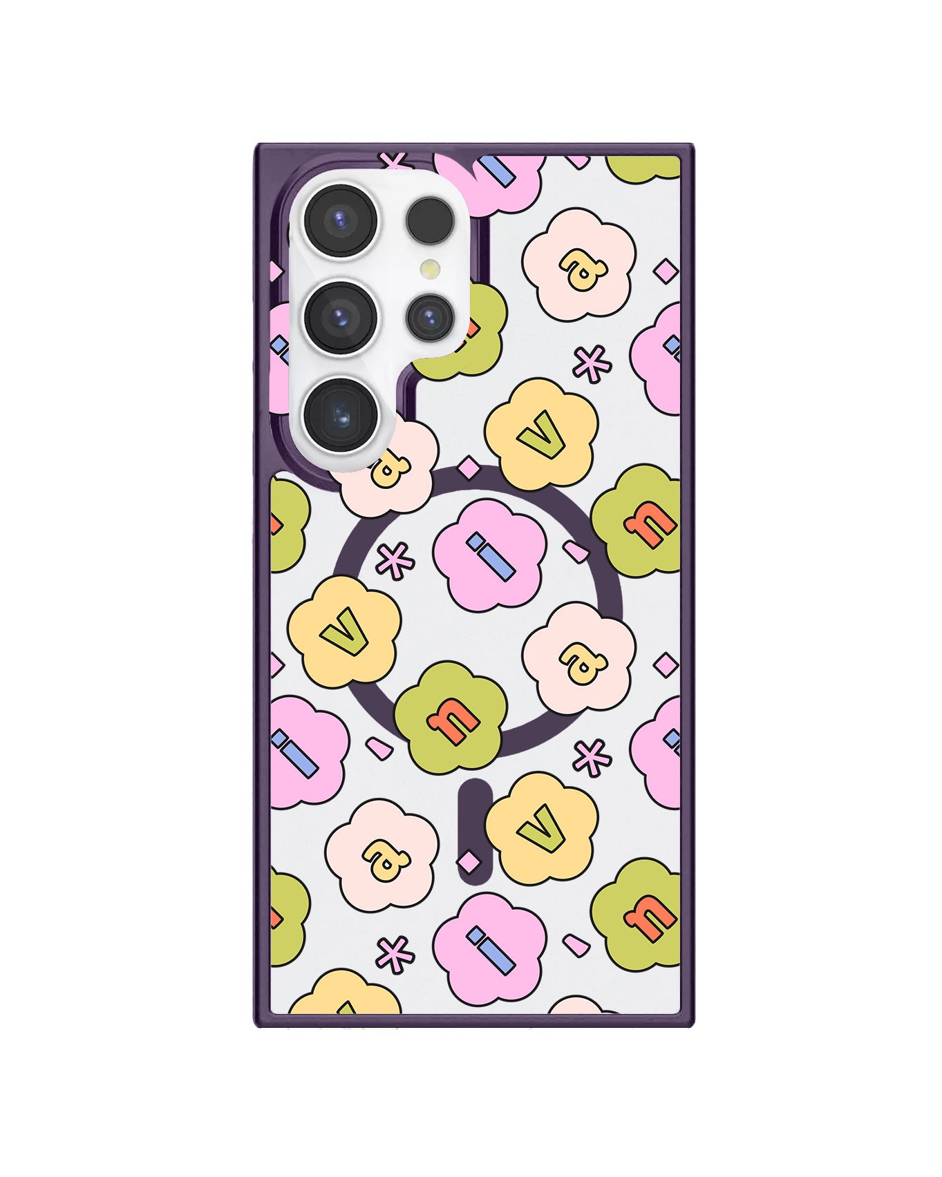 Android Rearguard Hybrid - CUSTOM MONOGRAM 3.0 Flower Petals 1.0