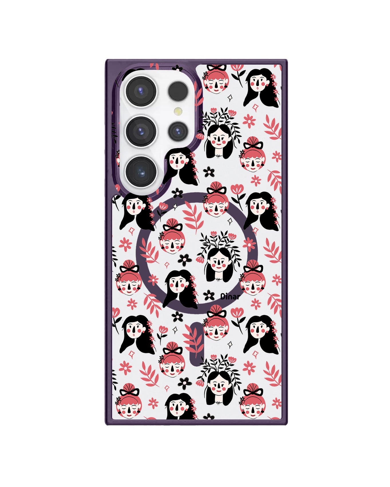 Android Rearguard Hybrid - Flowery Faces