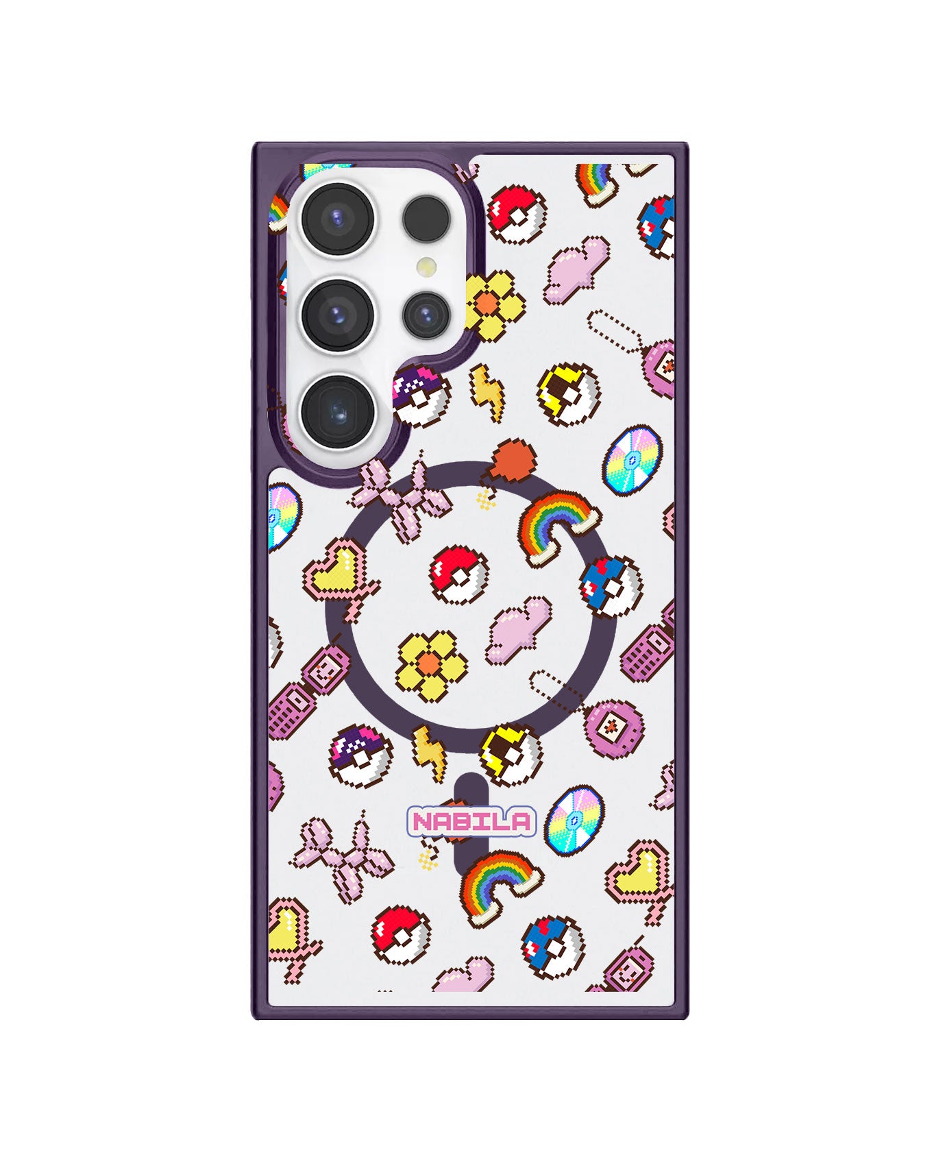 Android Rearguard Hybrid - Pink Glitch