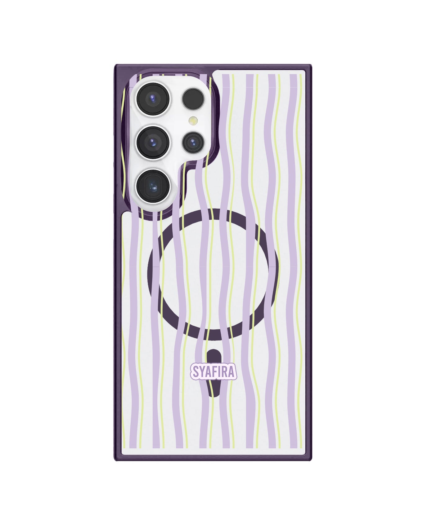 Android Rearguard Hybrid - Purple Lines