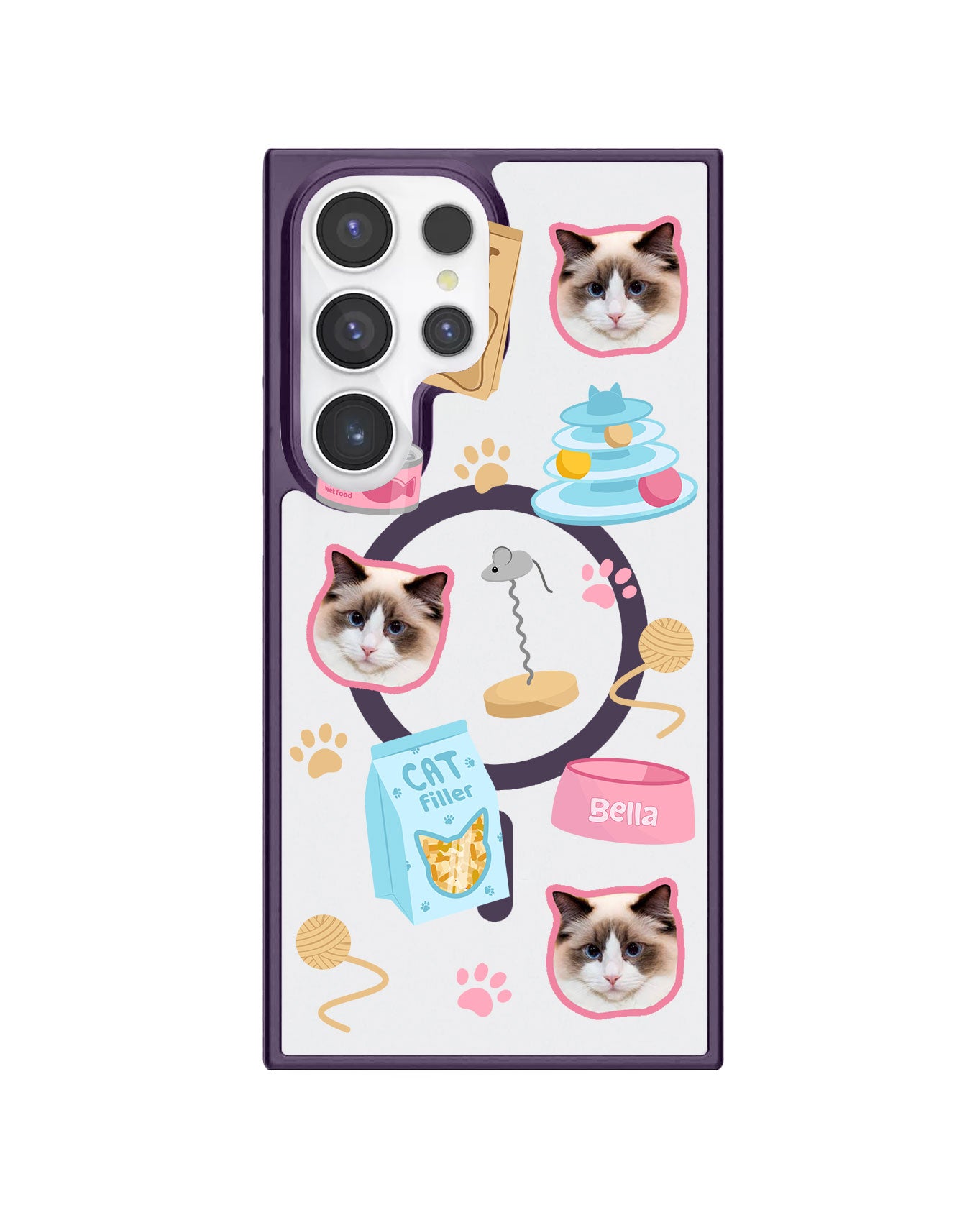 Android Rearguard Hybrid - Pet Grid Kitty Playtime
