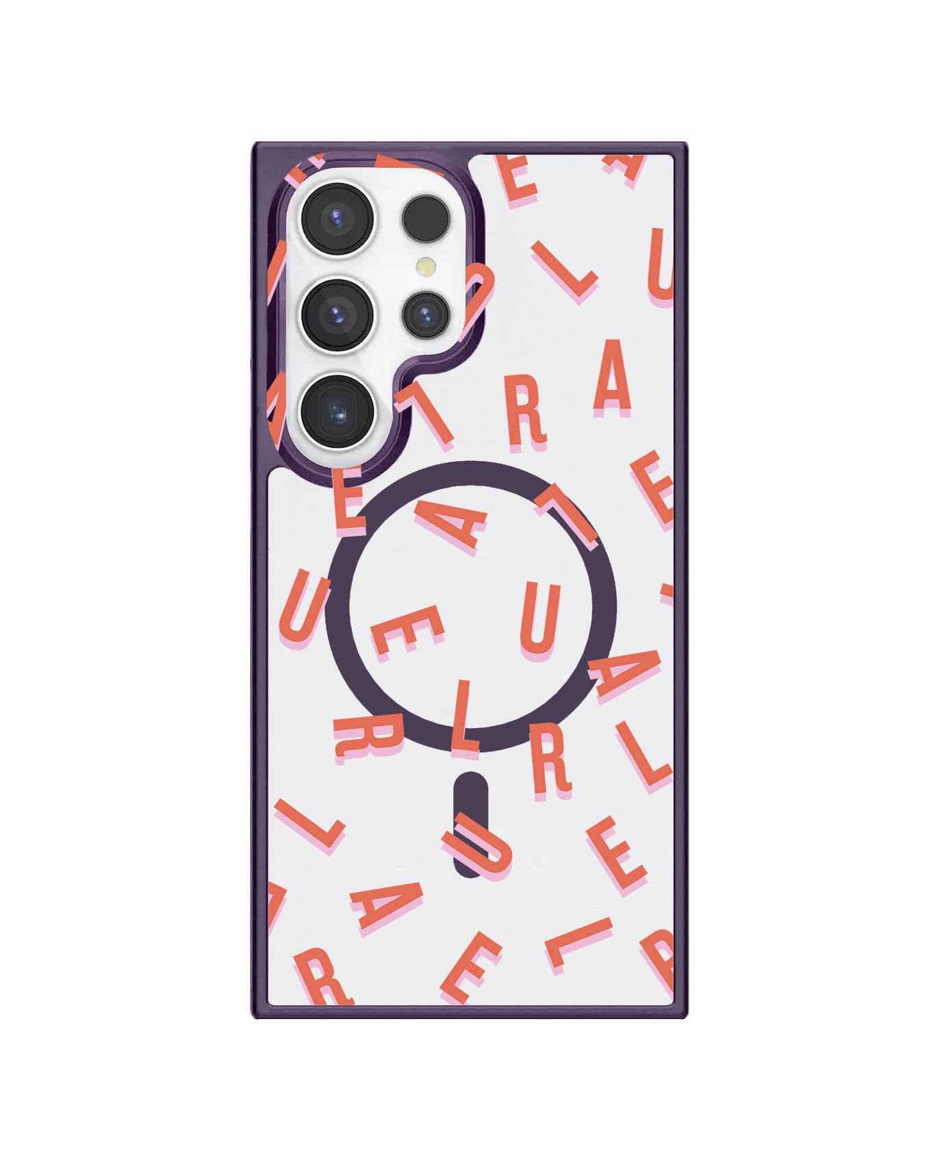 Android Rearguard Hybrid - CUSTOM MONOGRAM 1.0 Coral
