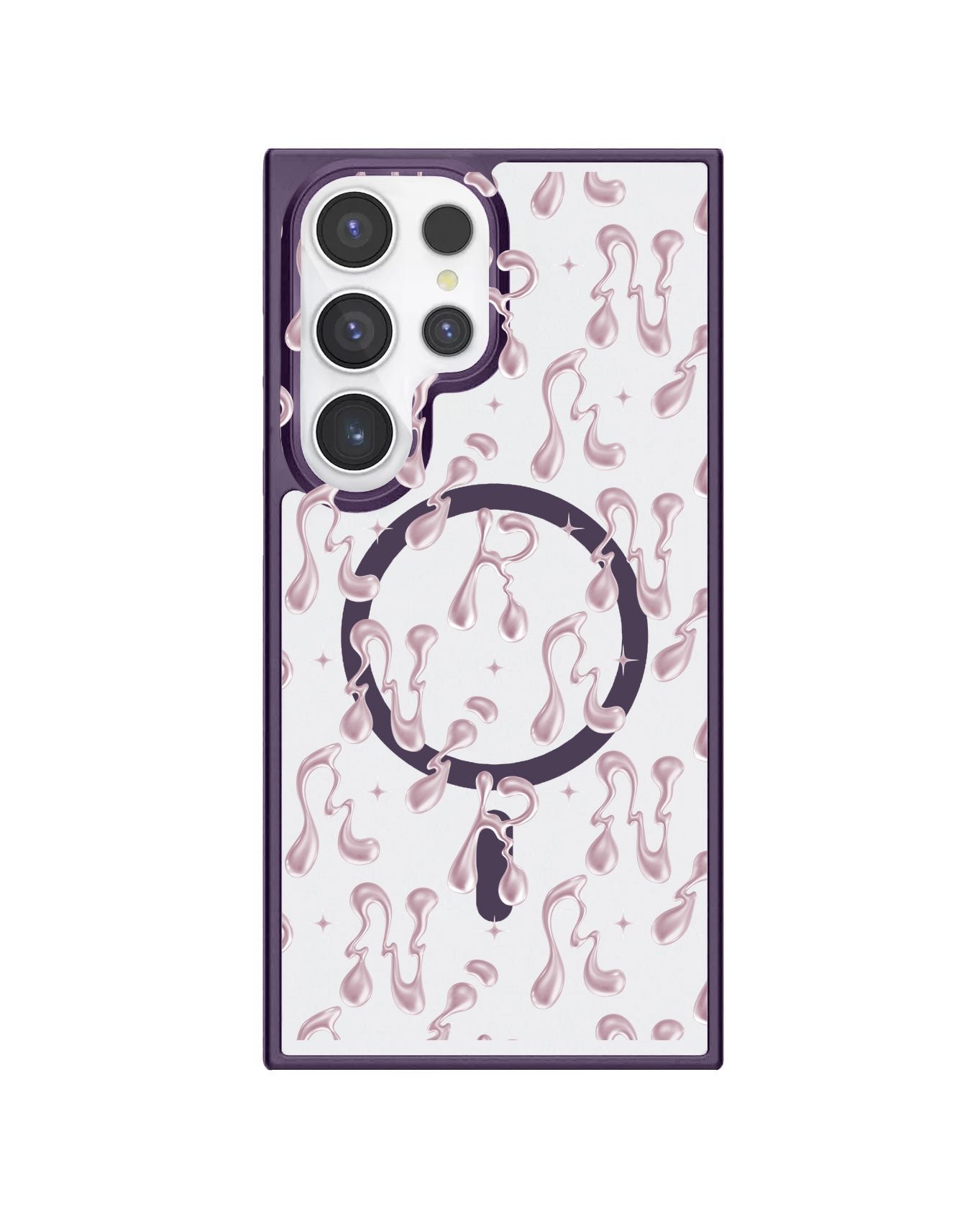 Android Rearguard Hybrid - Pink Chrome Monogram 2.0