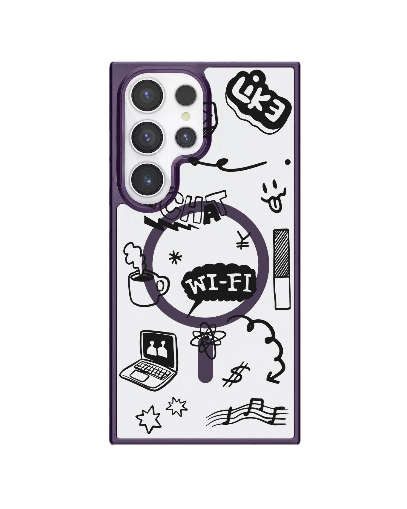 Android Rearguard Hybrid - Social Black