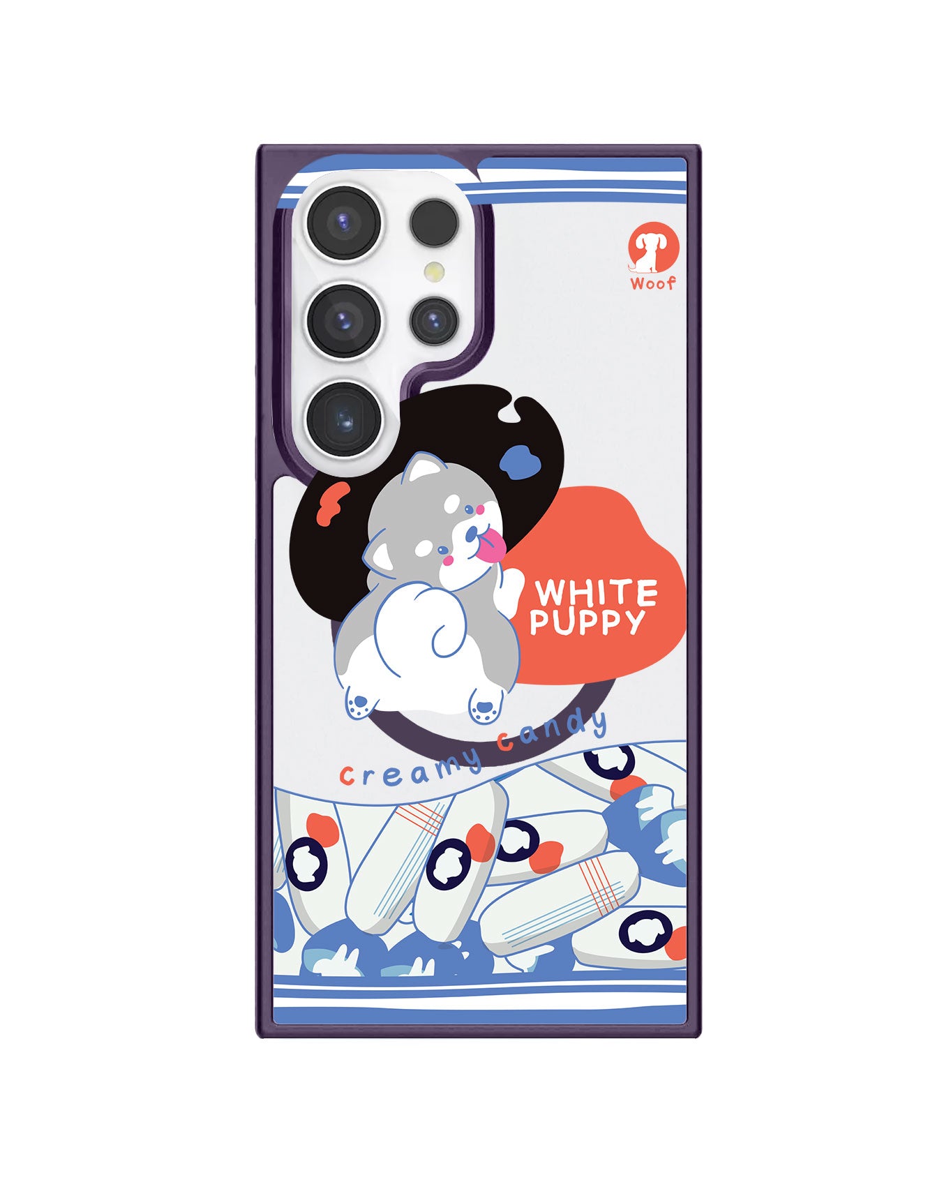 Android Rearguard Hybrid - White Puppy