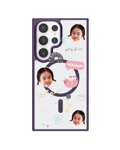 Android Rearguard Hybrid - Face Grid Kitty