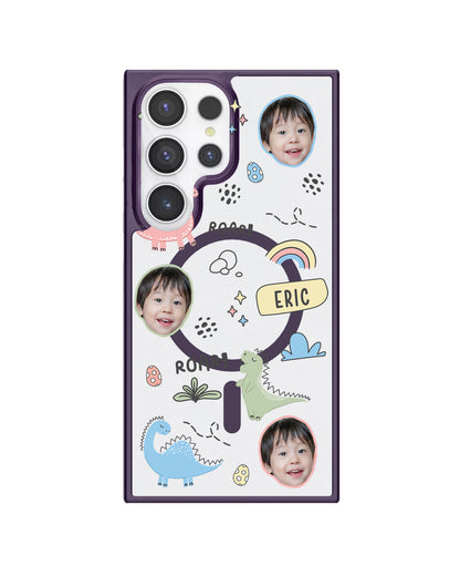 Android Rearguard Hybrid - Face Grid Dino