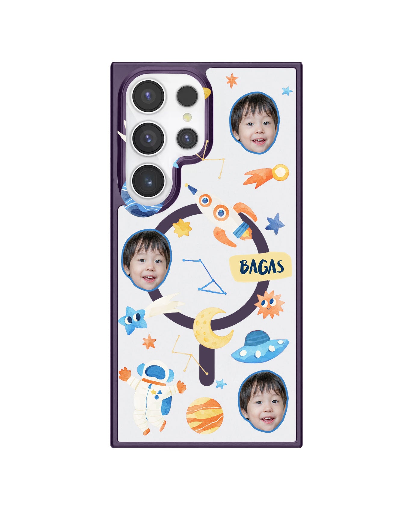 Android Rearguard Hybrid - Face Grid Astronaut