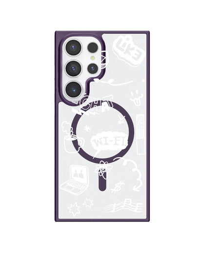 Android Rearguard Hybrid - Social White