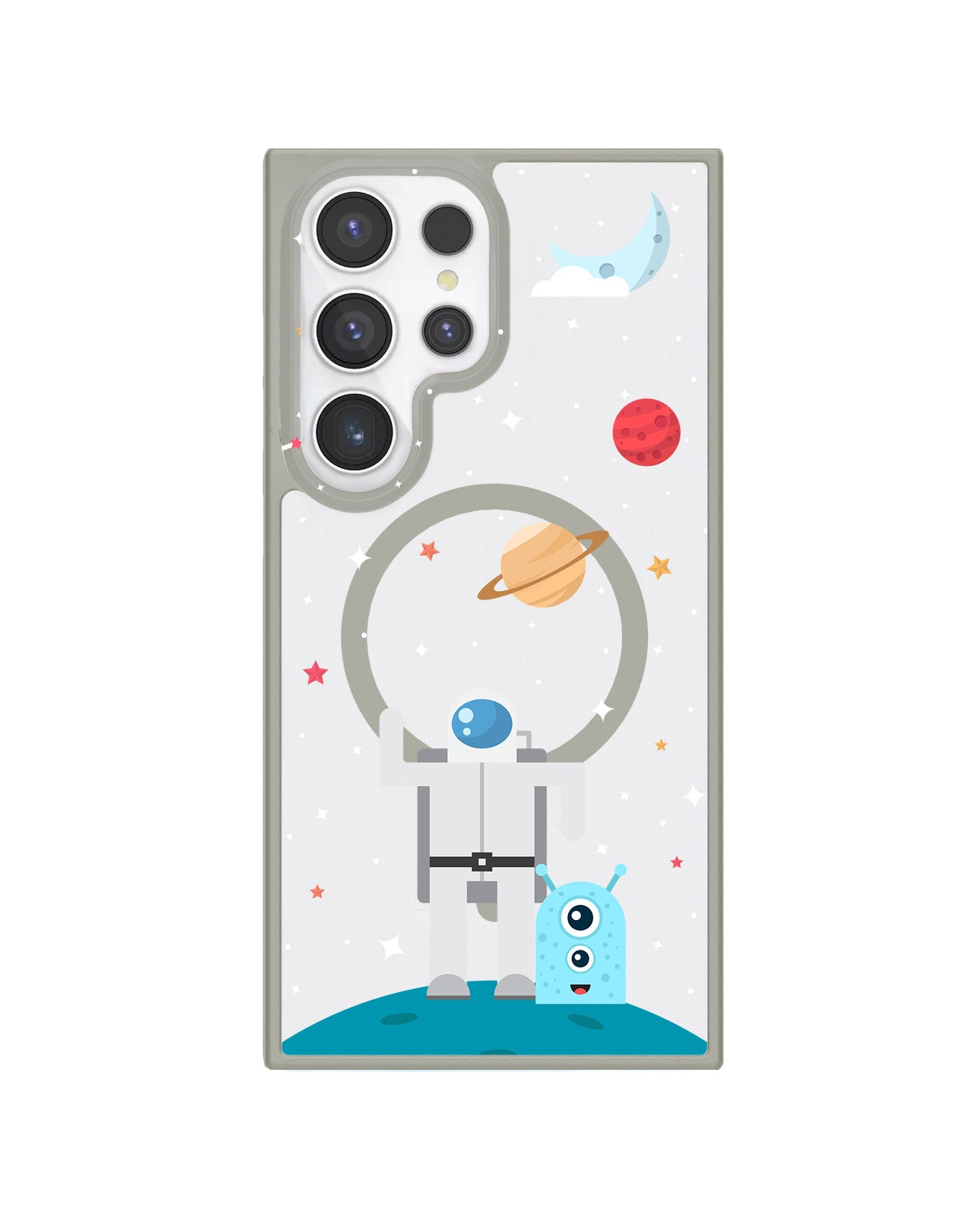 Android Rearguard Hybrid - Blue Alien