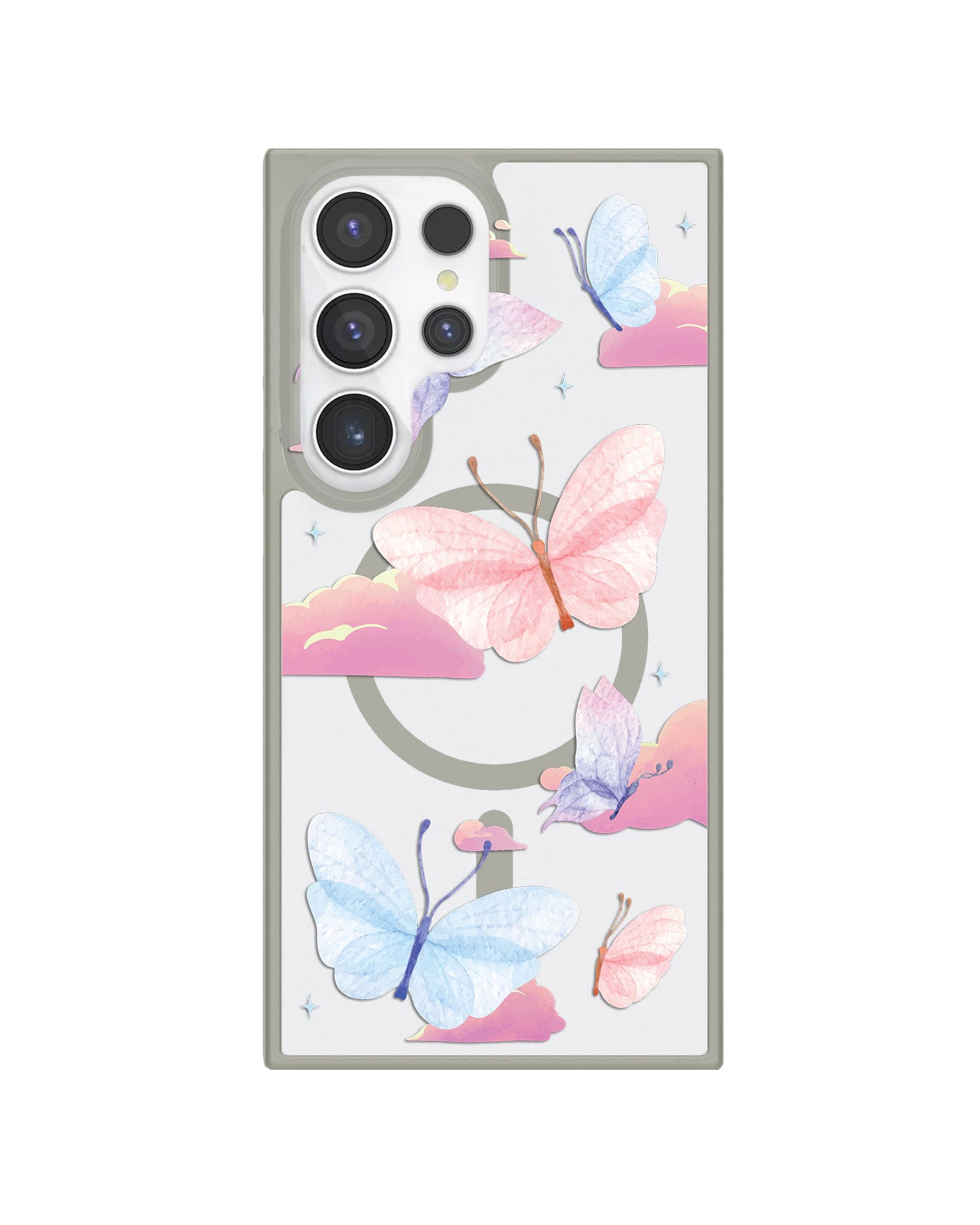 Android Rearguard Hybrid - Butterfly & Clouds