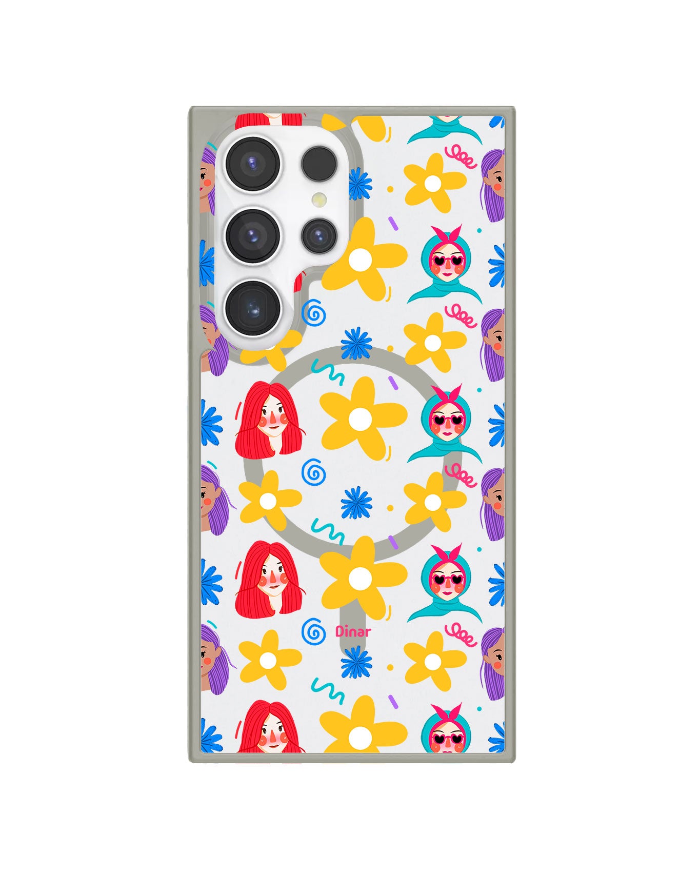 Android Rearguard Hybrid - Daisy Faces