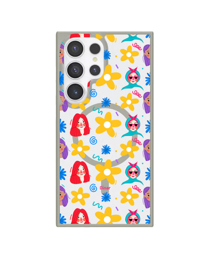 Android Rearguard Hybrid - Daisy Faces