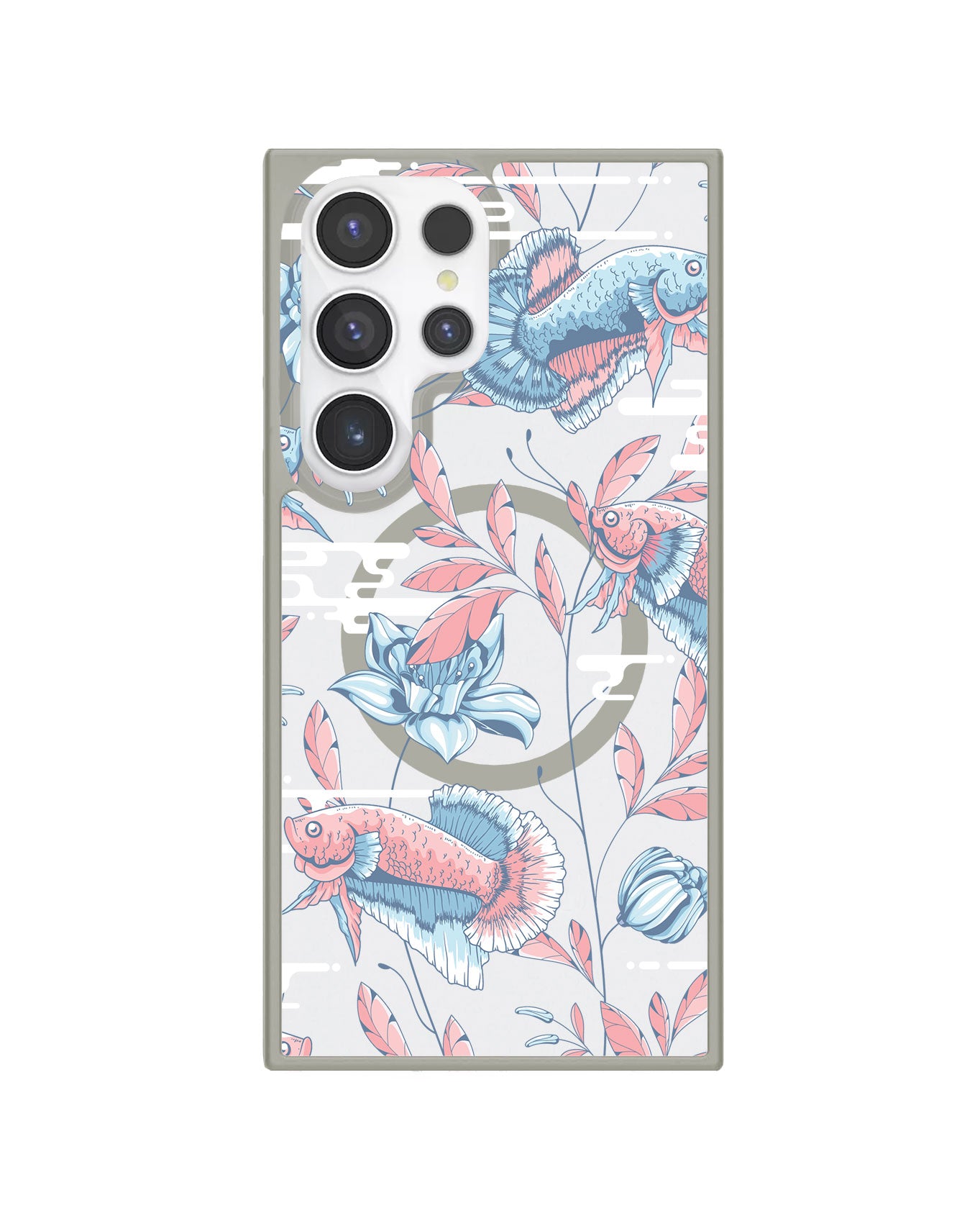 Android Rearguard Hybrid - Fish & Floral 3.0