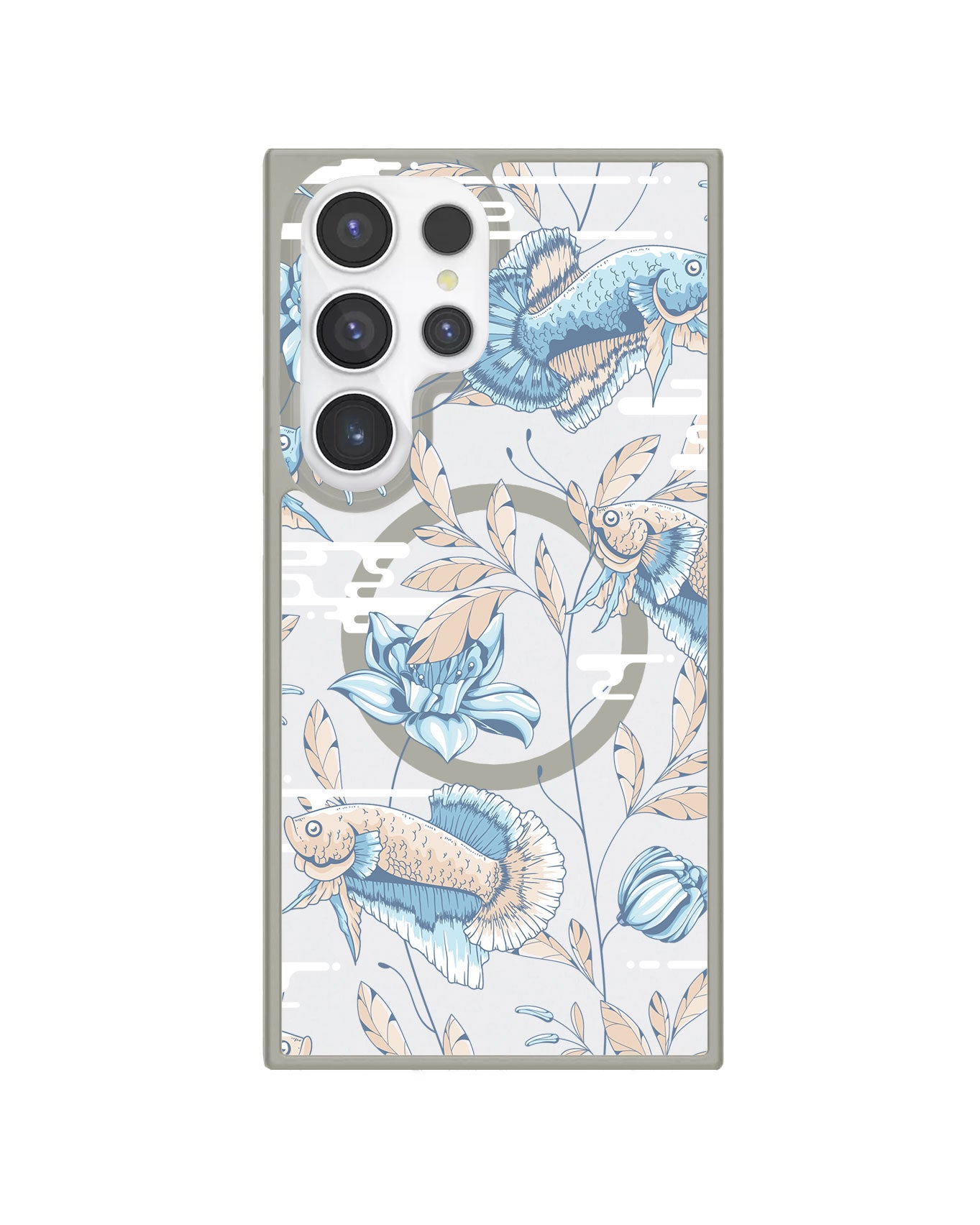 Android Rearguard Hybrid - Fish & Floral 4.0