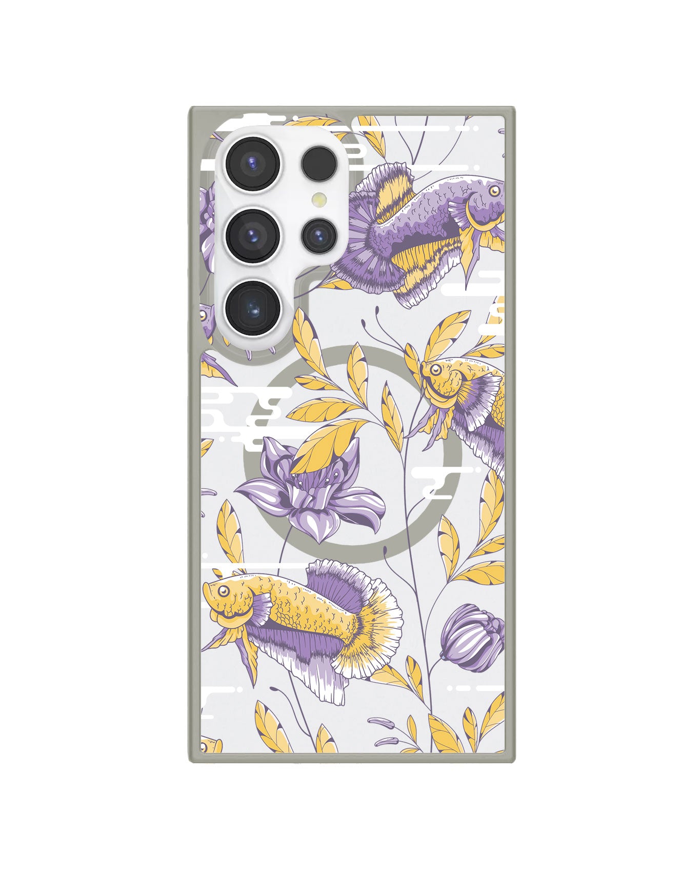 Android Rearguard Hybrid - Fish & Floral 5.0