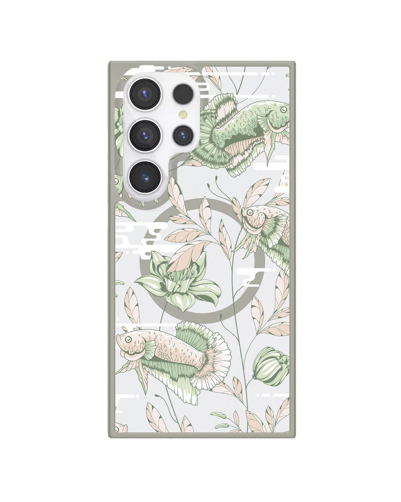 Android Rearguard Hybrid - Fish & Floral 6.0