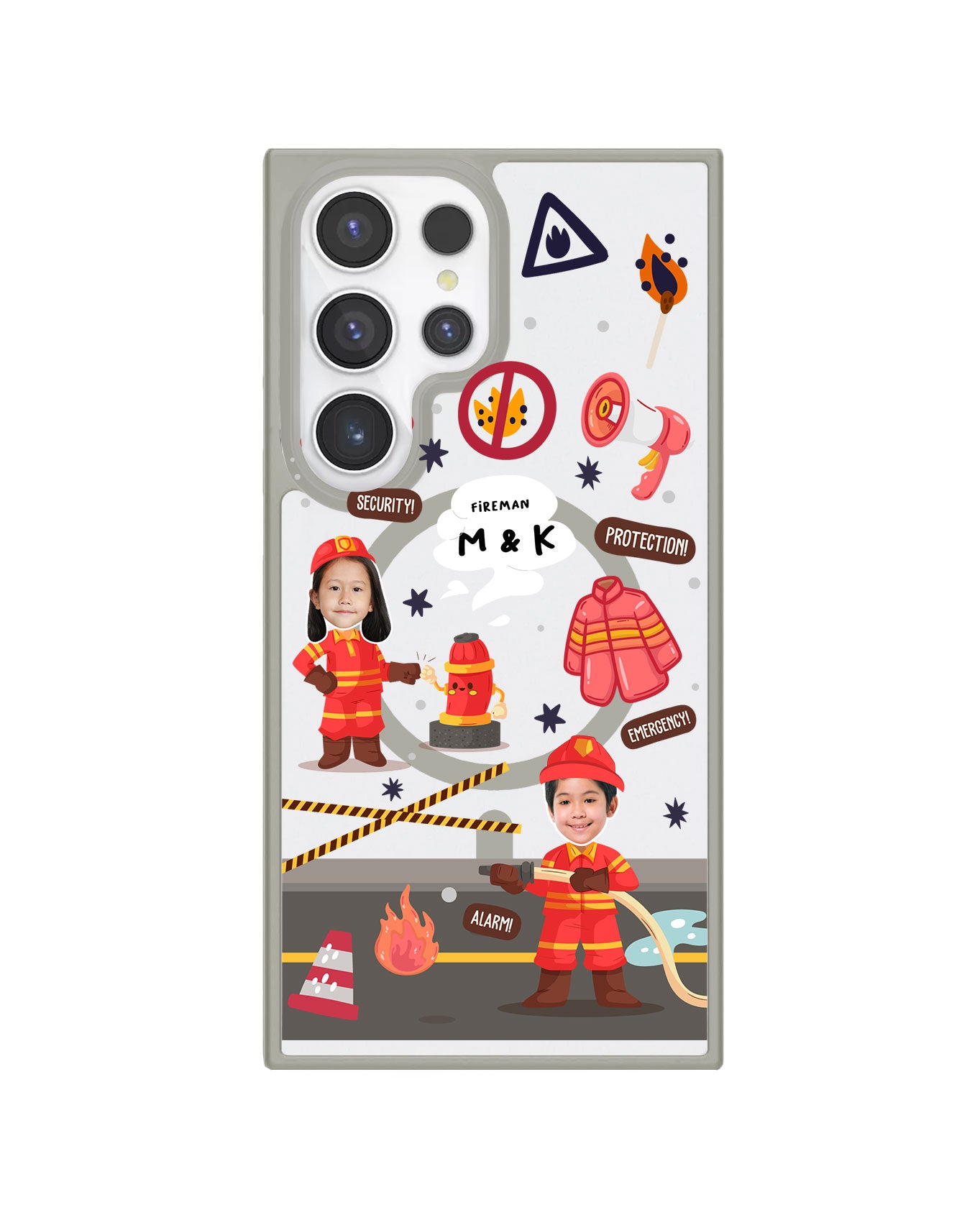 Android Rearguard Hybrid - Face Dream Firefighter
