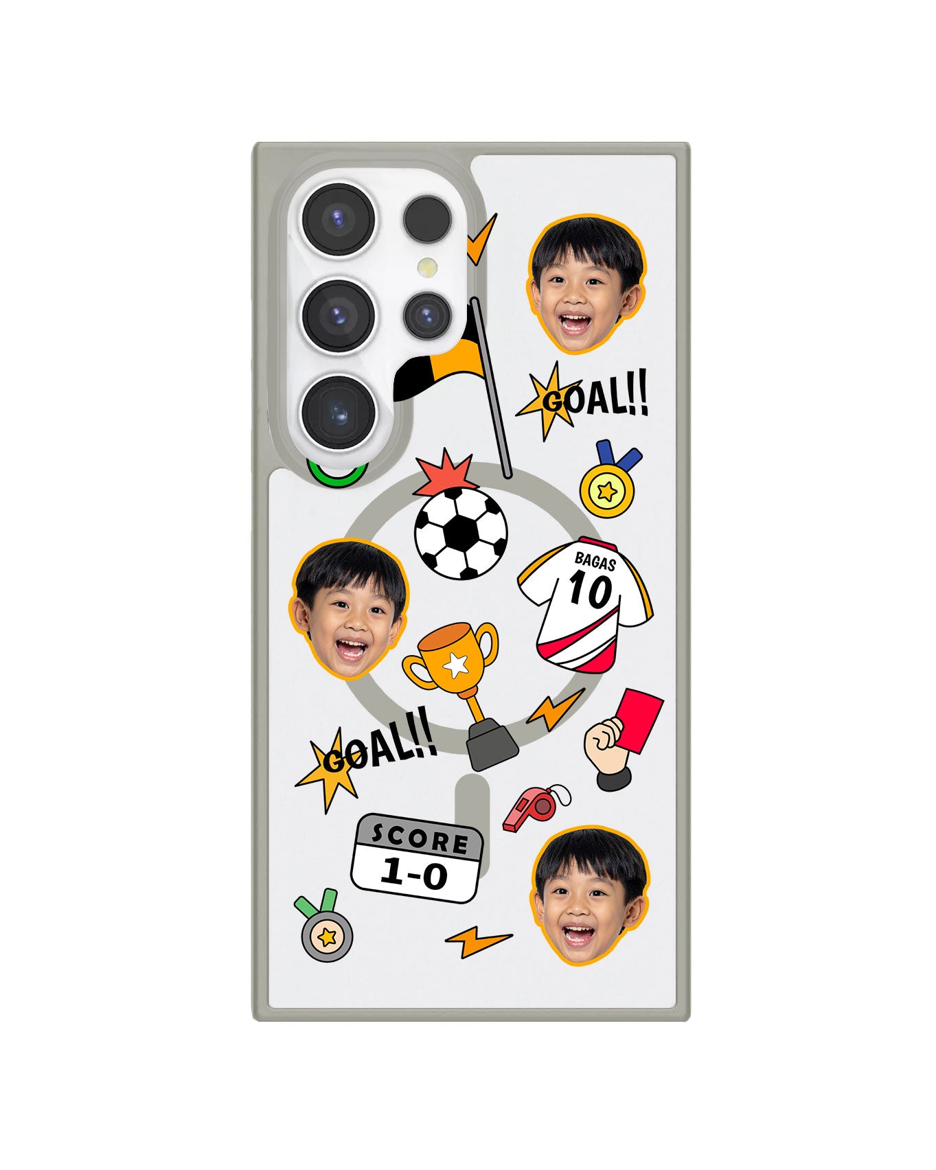 Android Rearguard Hybrid - Face Grid Soccer