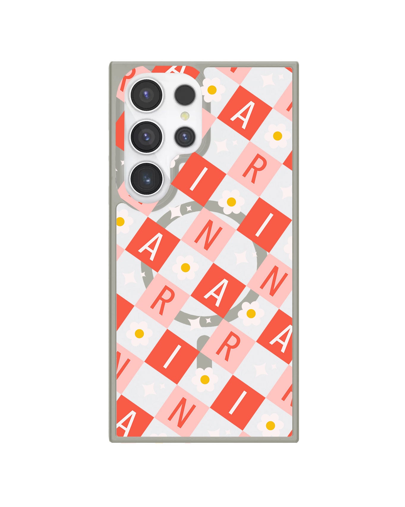 Android Rearguard Hybrid - CUSTOM MONOGRAM 3.0 Flower Grid 2.0