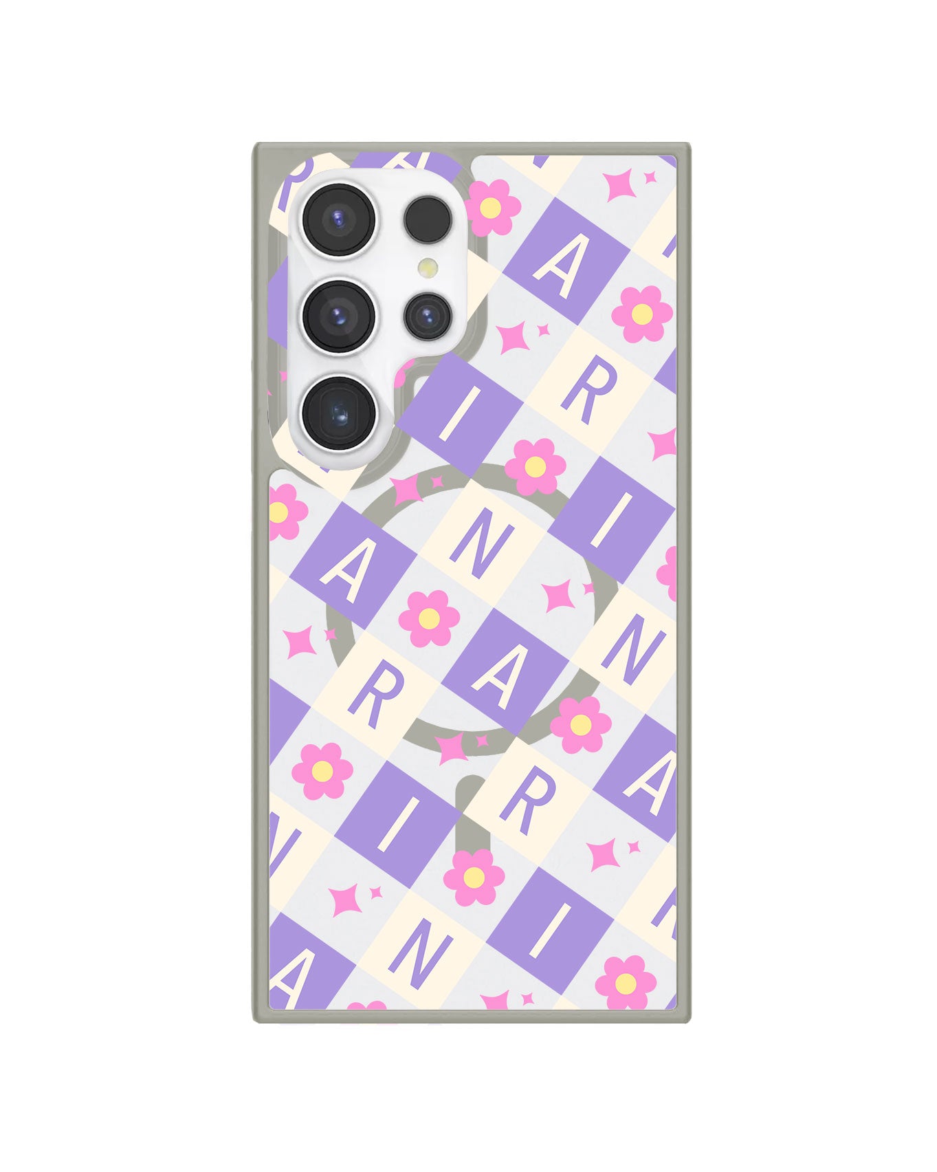 Android Rearguard Hybrid - CUSTOM MONOGRAM 3.0 Flower Grid 3.0