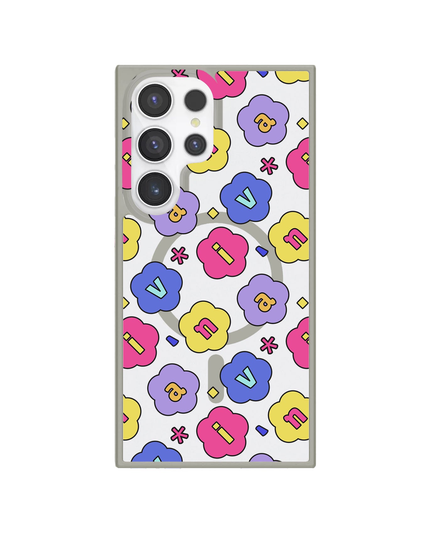 Android Rearguard Hybrid - CUSTOM MONOGRAM 3.0 Flower Petals 2.0
