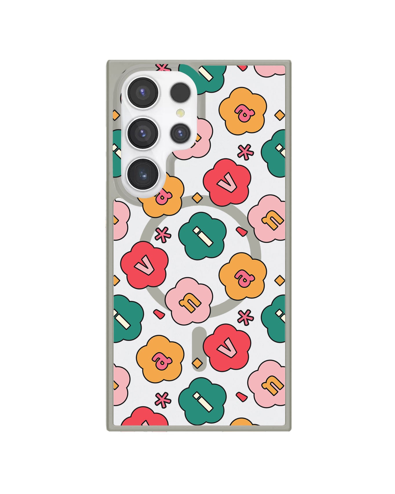 Android Rearguard Hybrid - CUSTOM MONOGRAM 3.0 Flower Petals 3.0