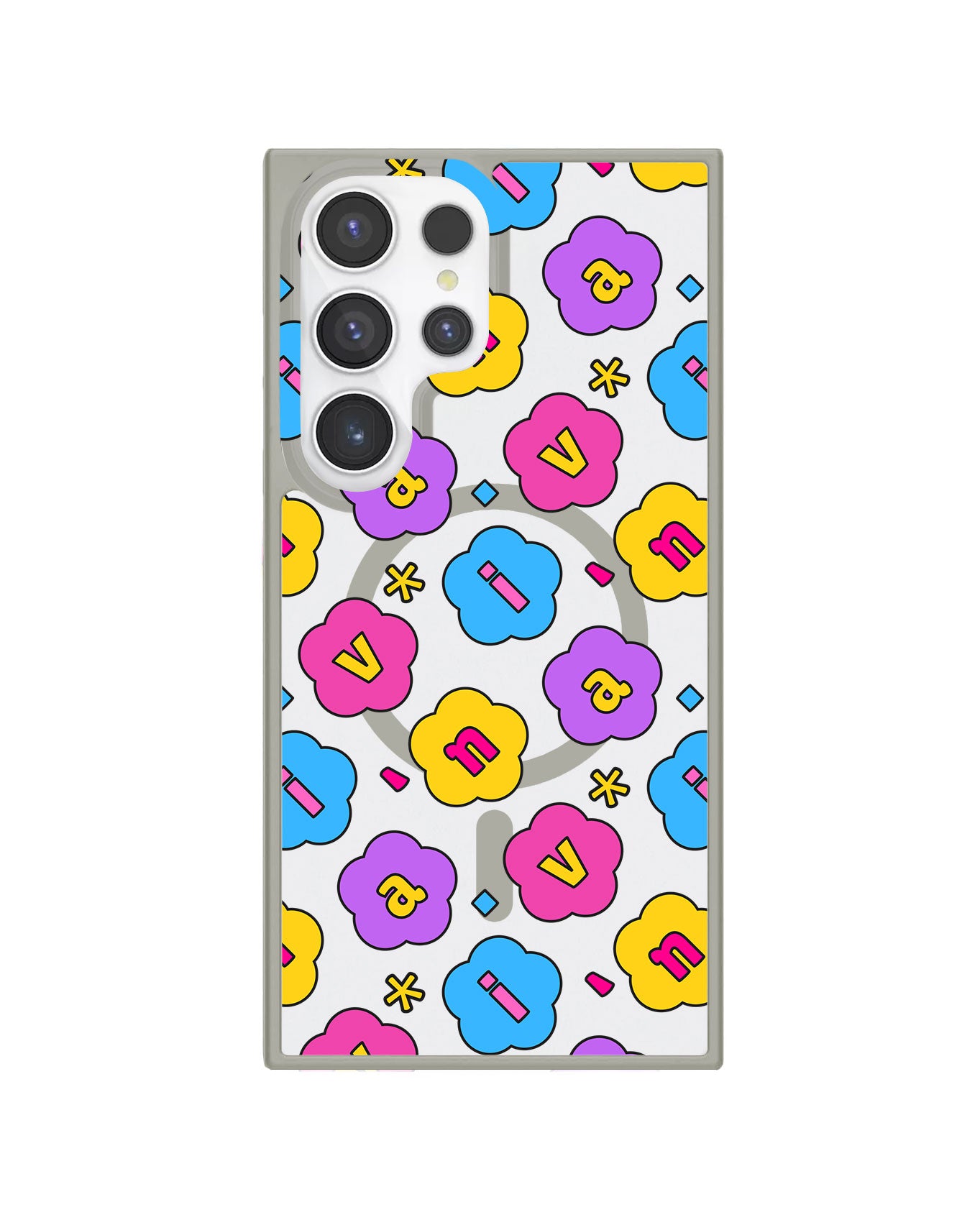 Android Rearguard Hybrid - CUSTOM MONOGRAM 3.0 Flower Petals 4.0