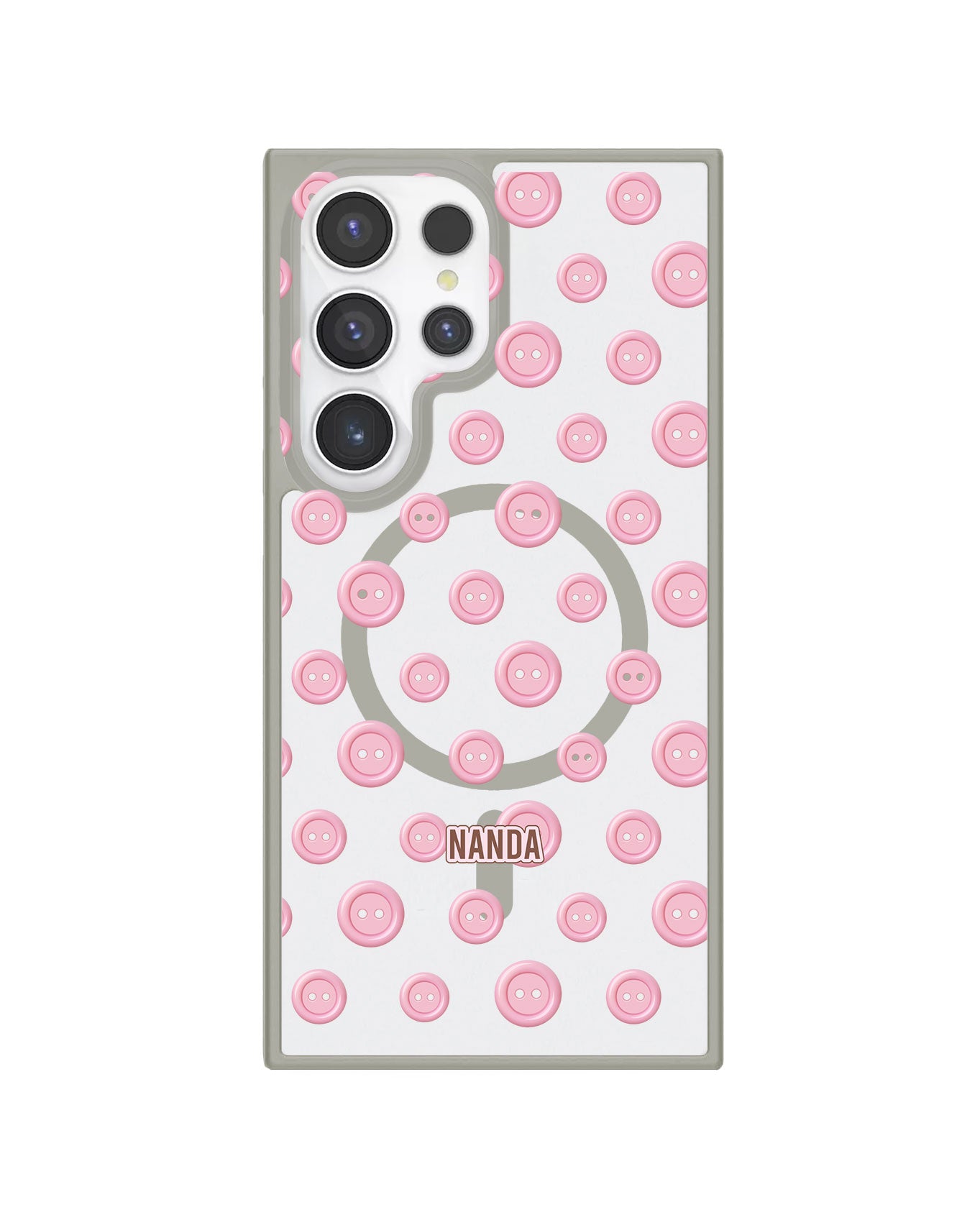 Android Rearguard Hybrid - Pink Buttons