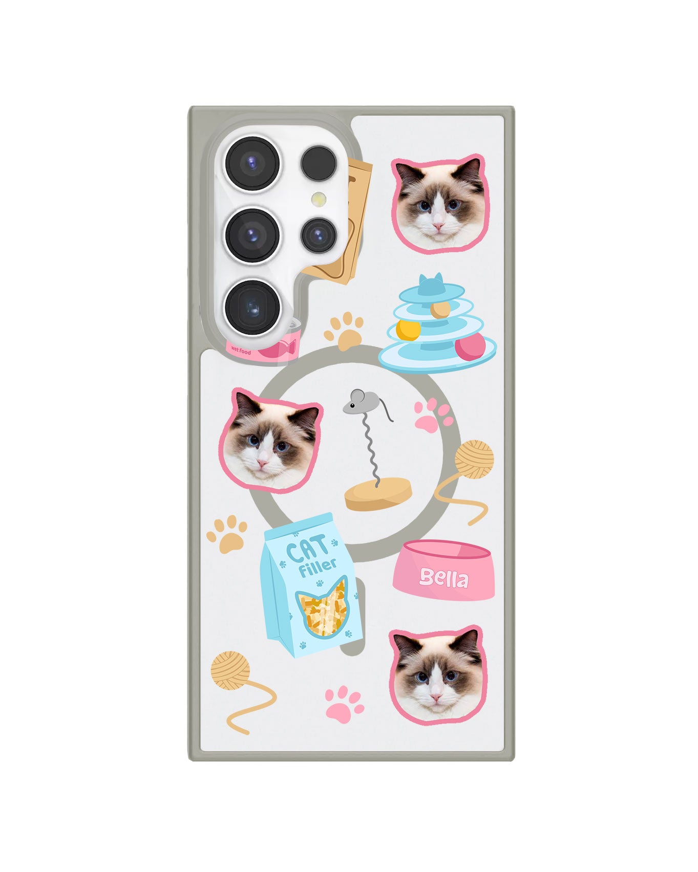 Android Rearguard Hybrid - Pet Grid Kitty Playtime