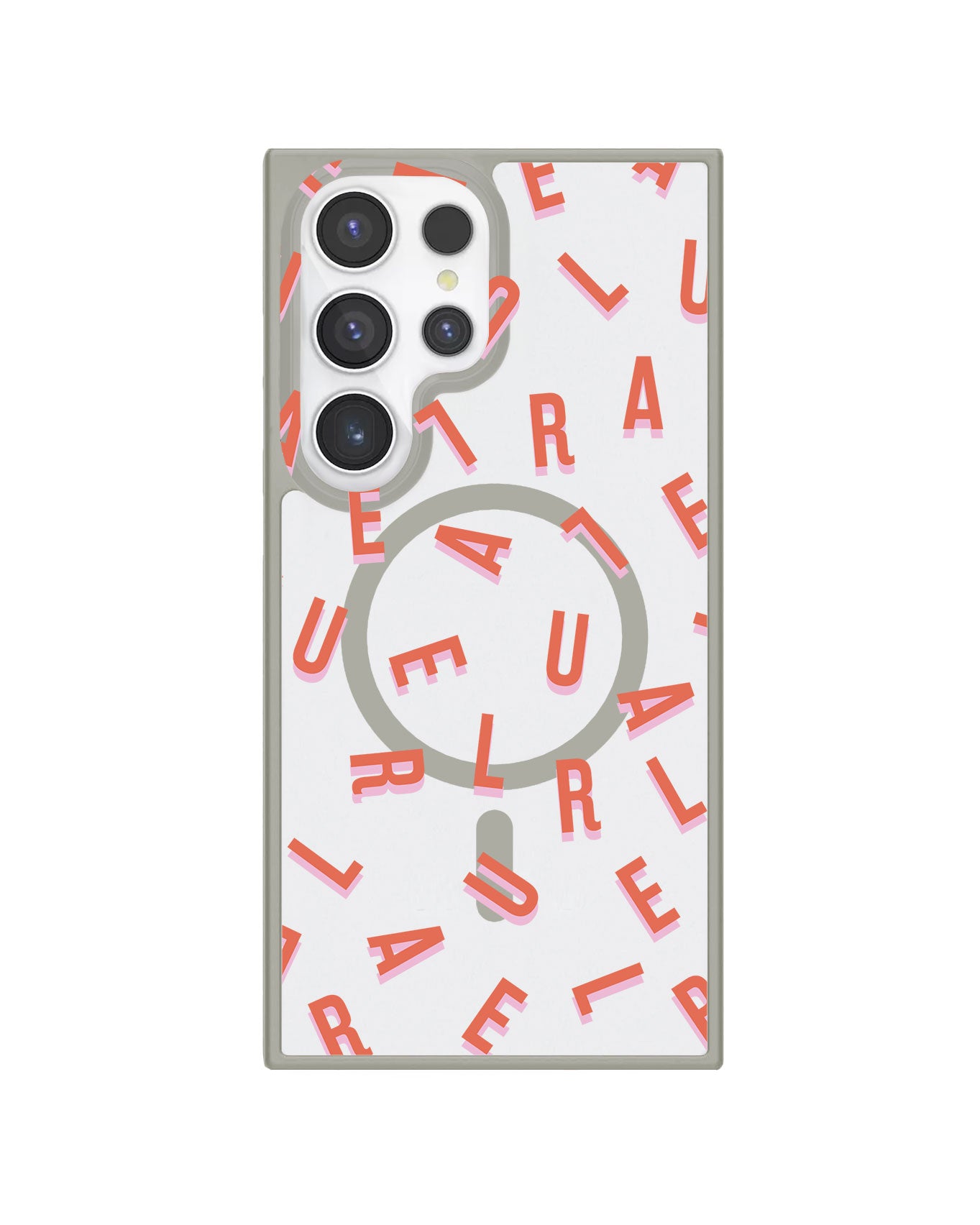 Android Rearguard Hybrid - CUSTOM MONOGRAM 1.0 Coral