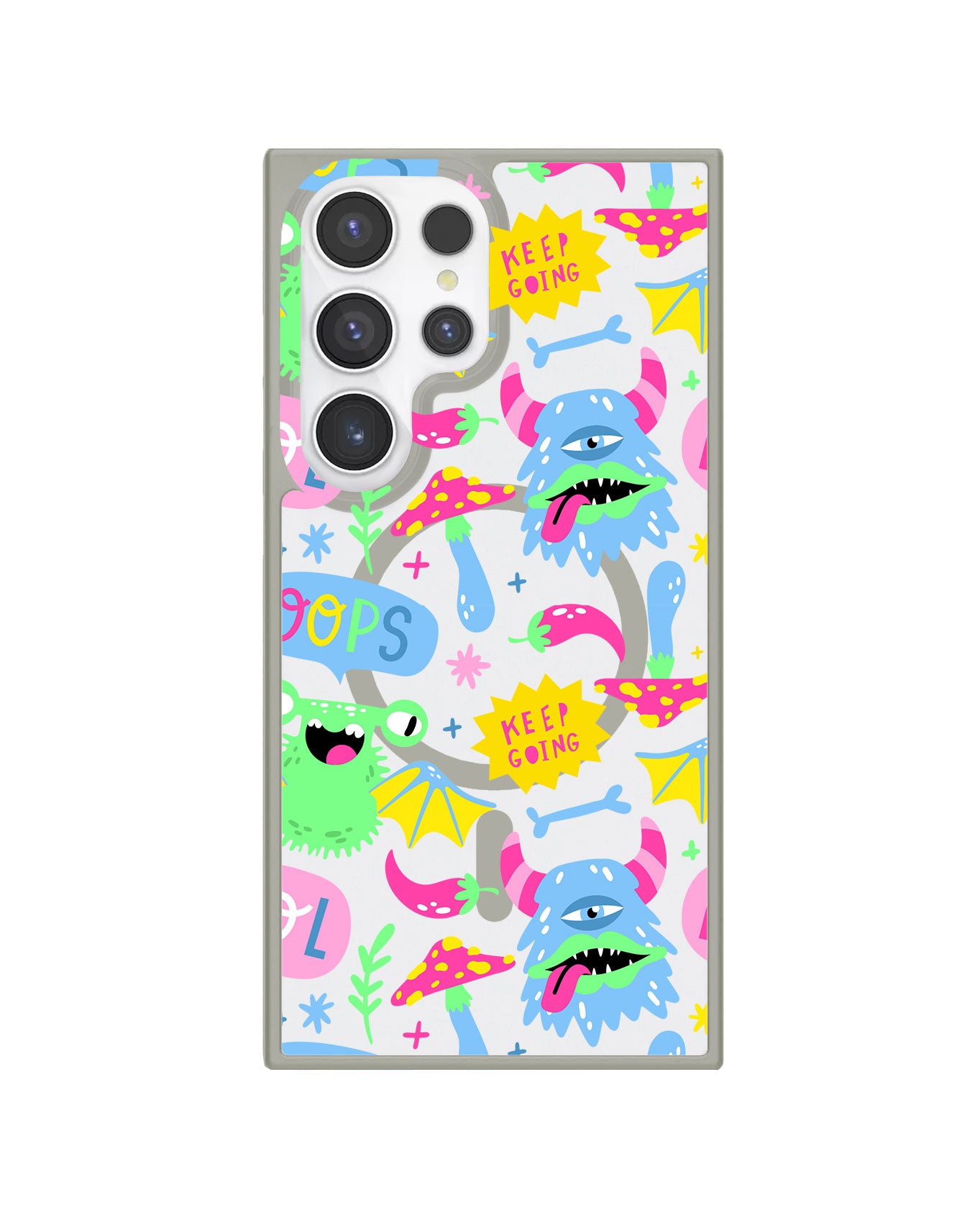 Android Rearguard Hybrid - Monster Say Keep Going