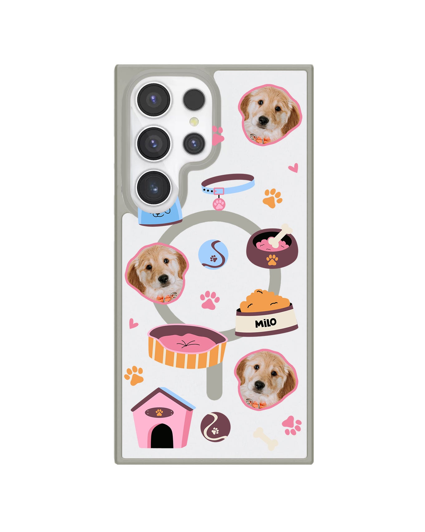 Android Rearguard Hybrid - Pet Grid Puppy Cozy Day