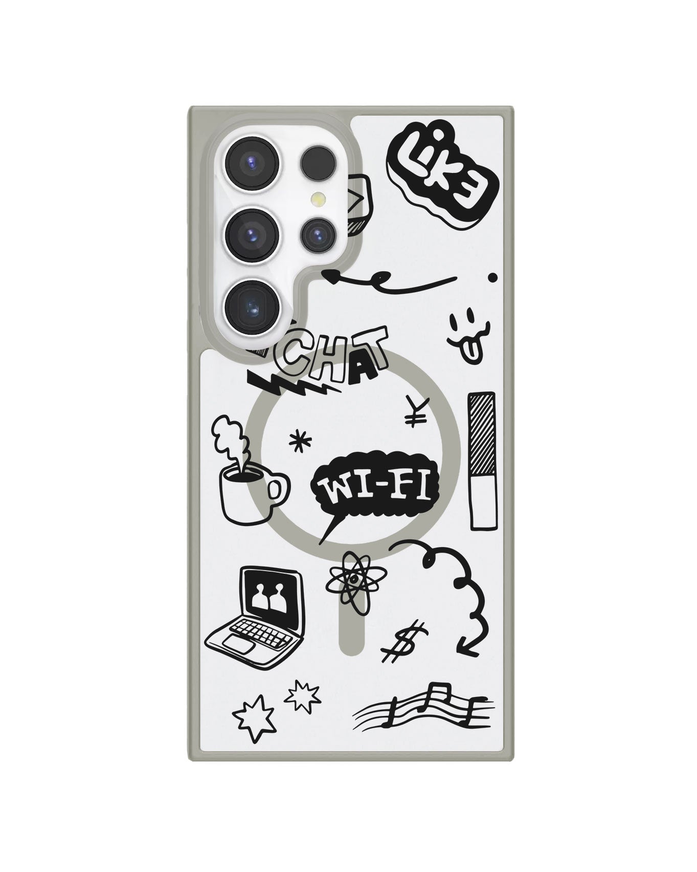 Android Rearguard Hybrid - Social Black