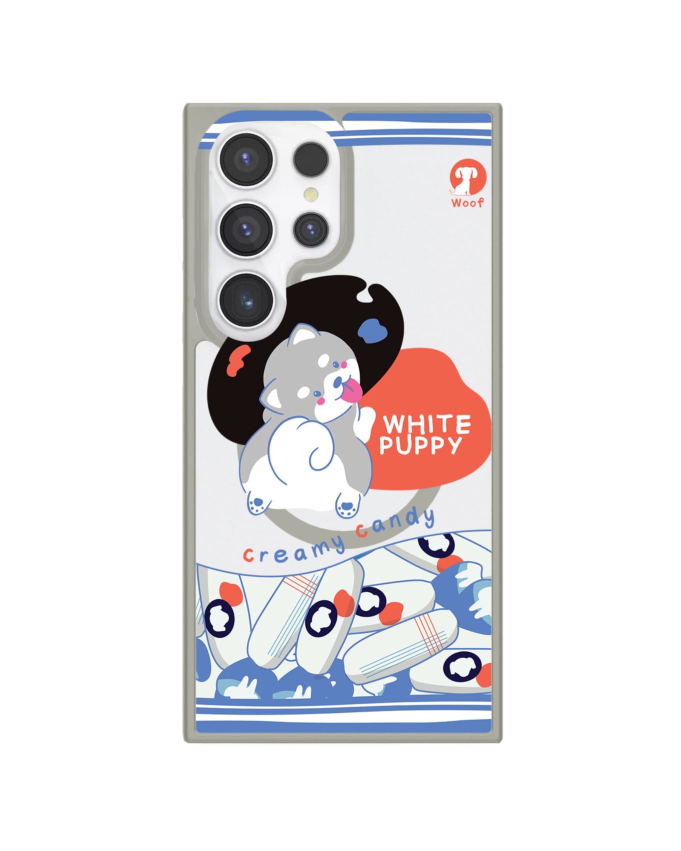 Android Rearguard Hybrid - White Puppy