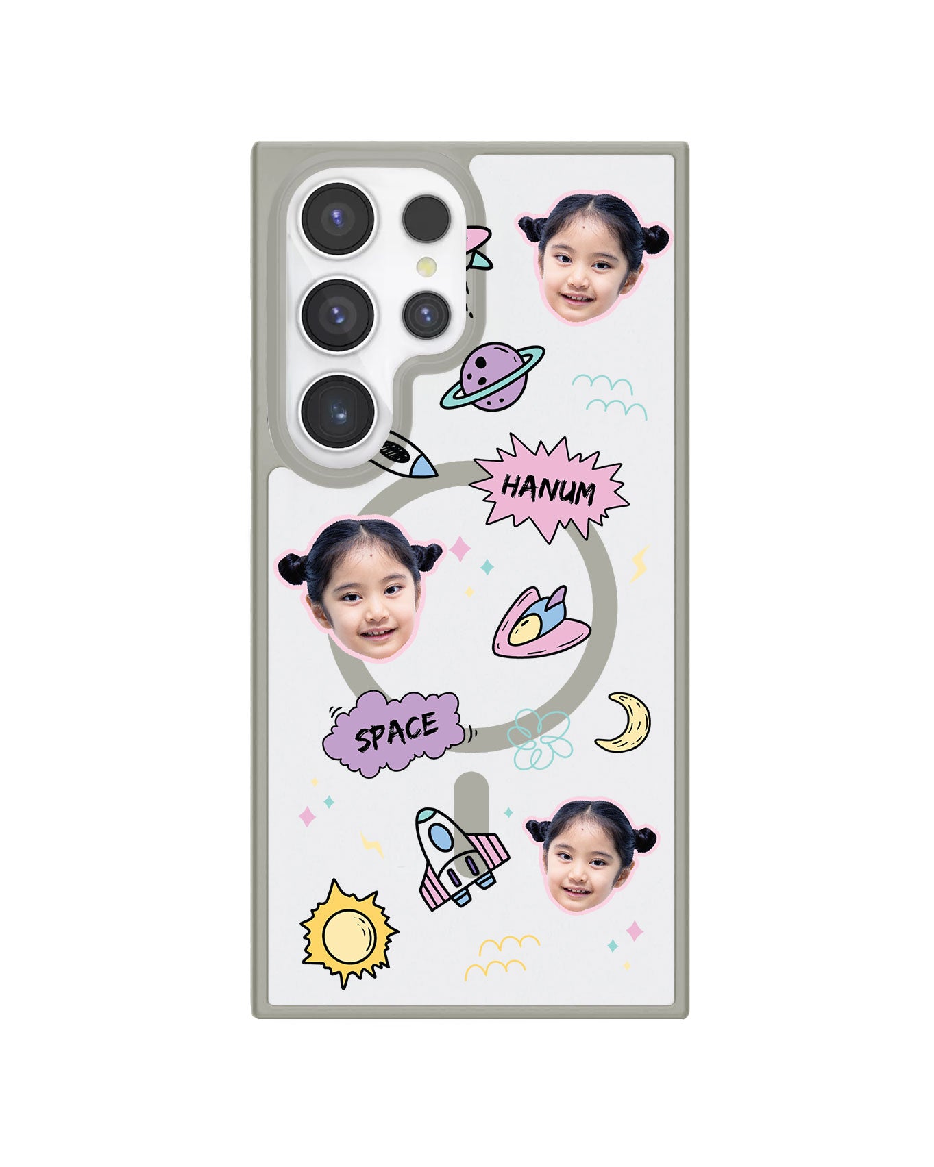 Android Rearguard Hybrid - Face Grid Space