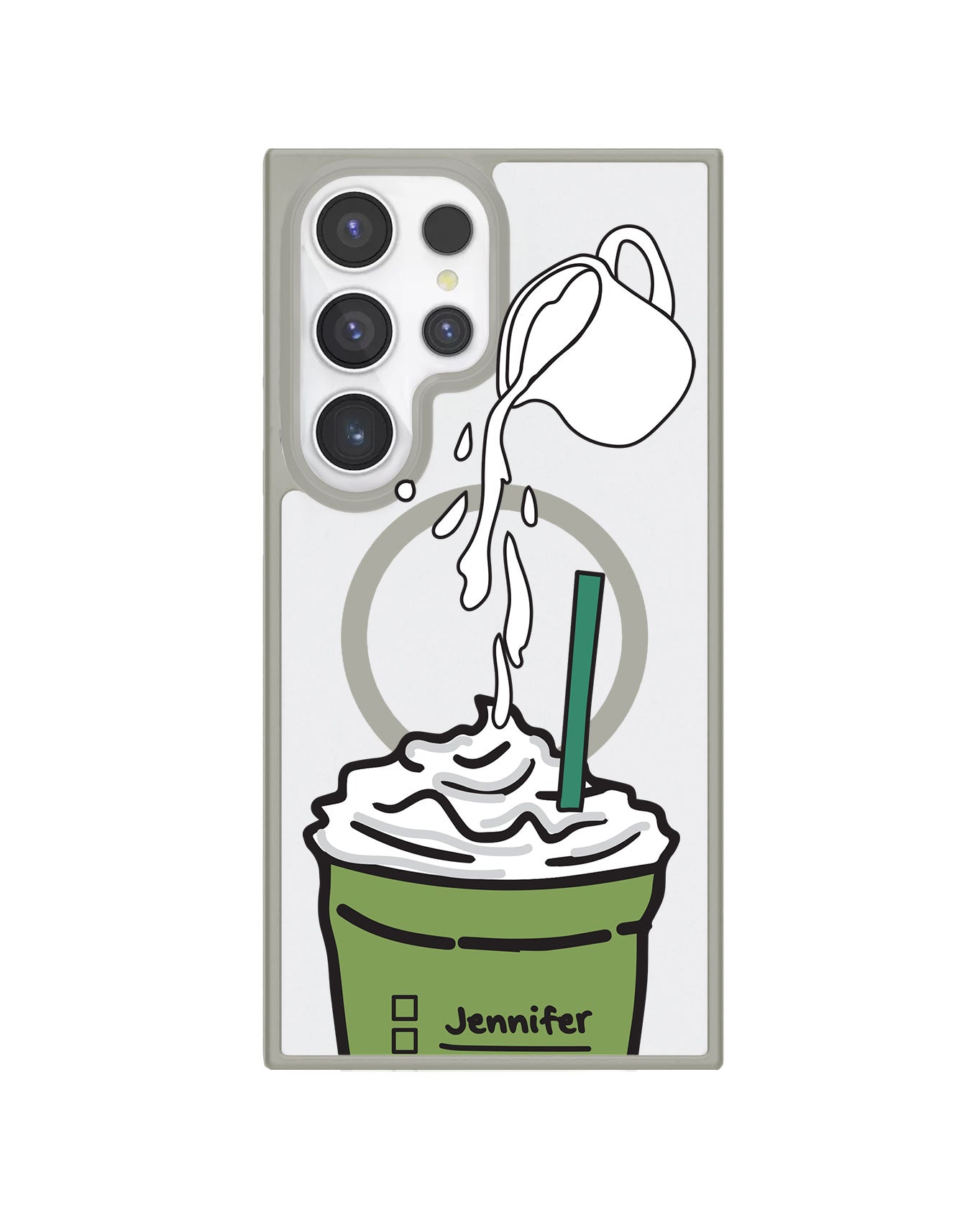 Android Rearguard Hybrid - Green Tea Matcha Frappe