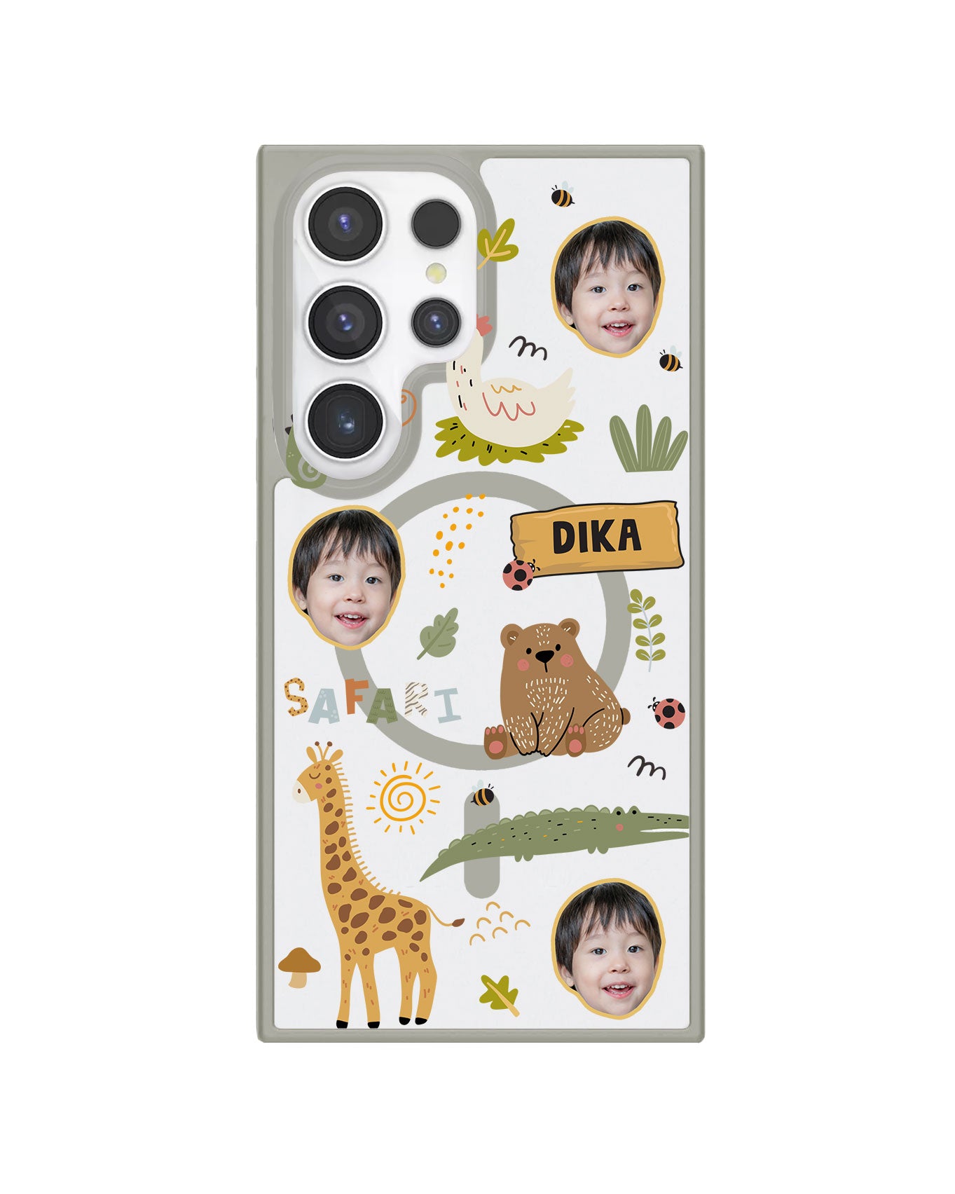 Android Rearguard Hybrid - Face Grid Safari