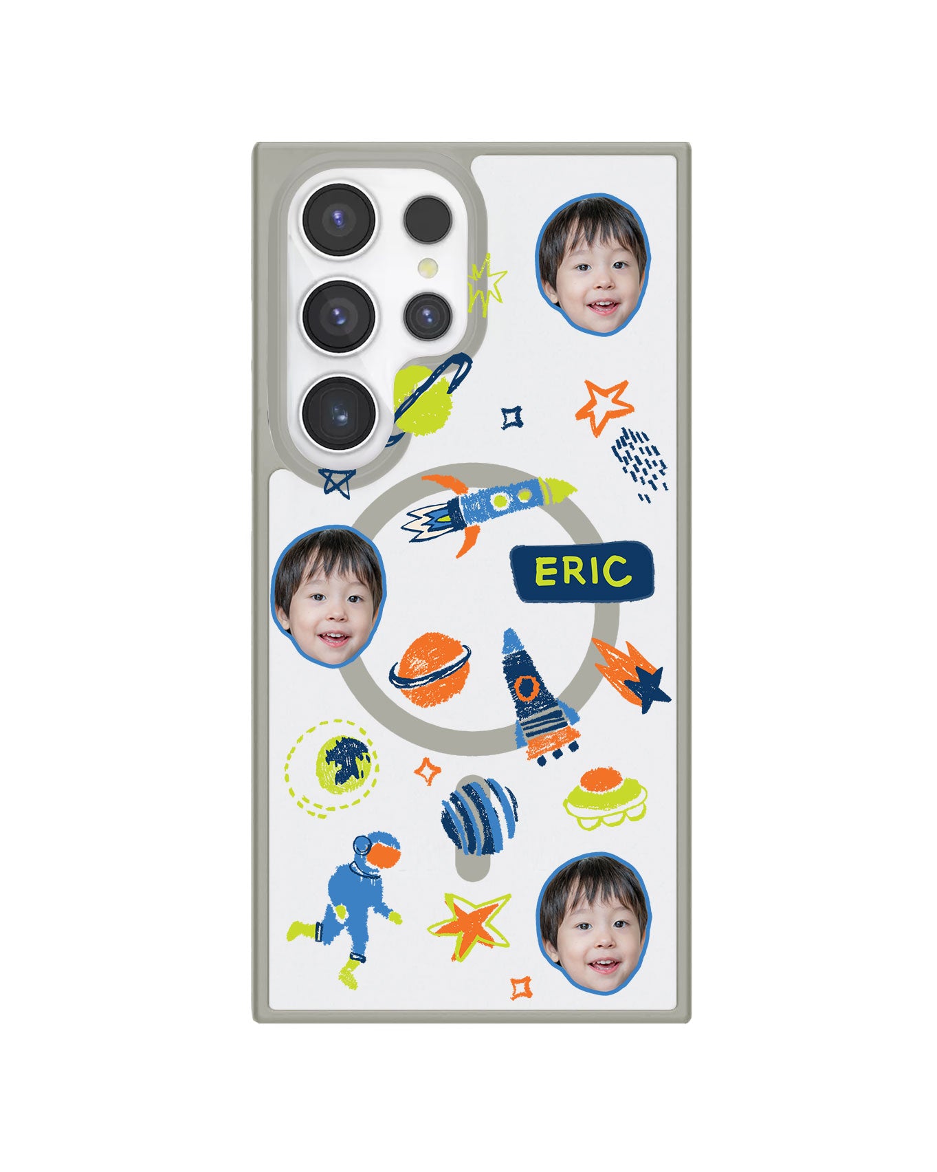 Android Rearguard Hybrid - Face Grid Galaxy