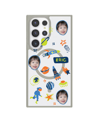 Android Rearguard Hybrid - Face Grid Galaxy