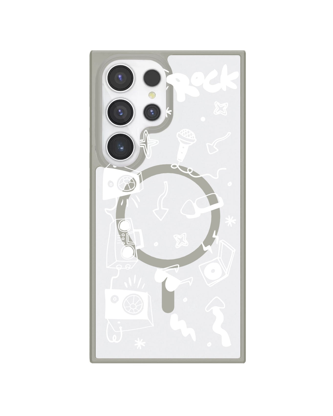 Android Rearguard Hybrid - Rock n Roll White