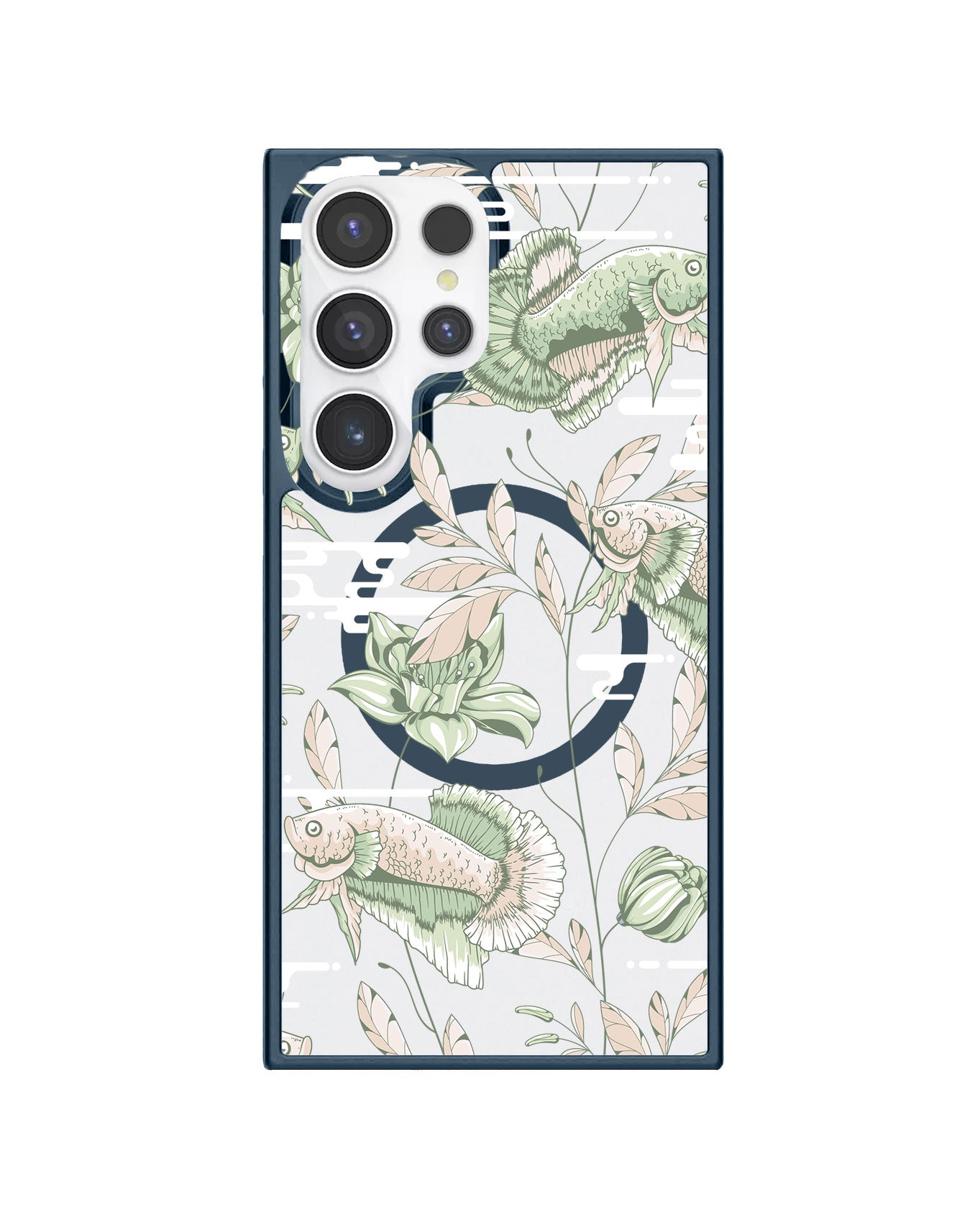 Android Rearguard Hybrid - Fish & Floral 6.0