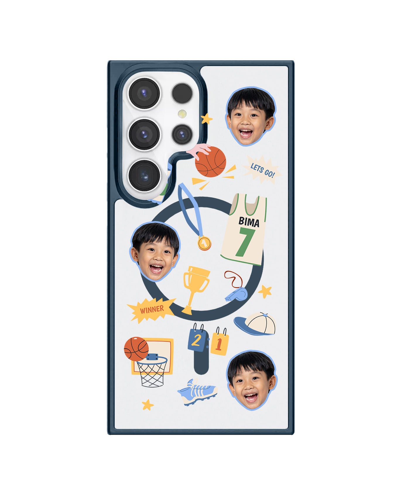 Android Rearguard Hybrid - Face Grid Basketball