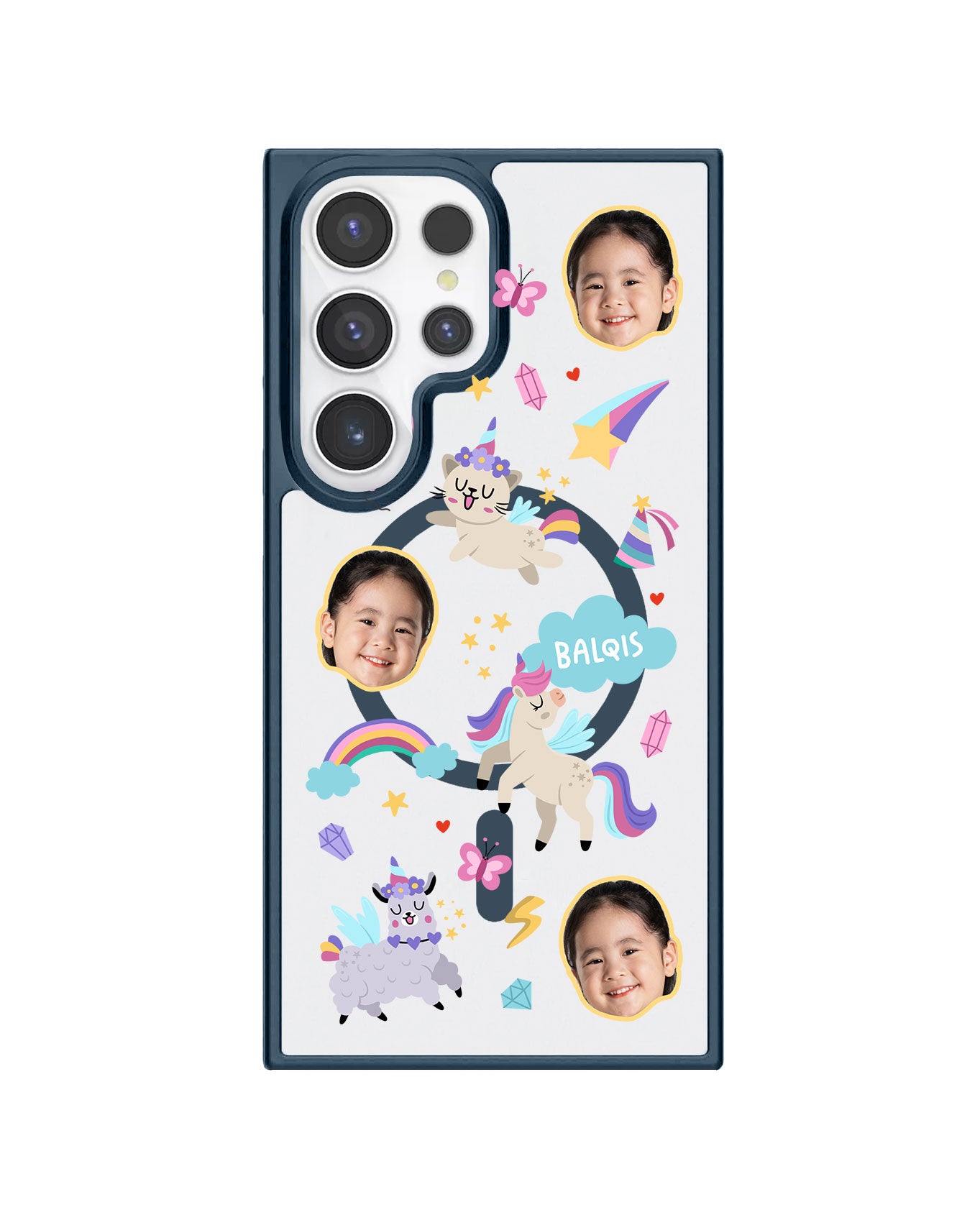Android Rearguard Hybrid - Face Grid Unicorn