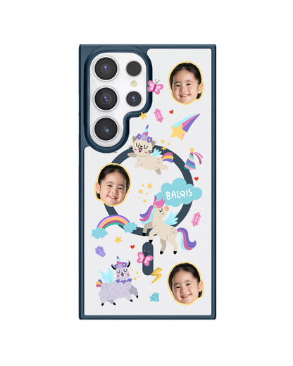 Android Rearguard Hybrid - Face Grid Unicorn